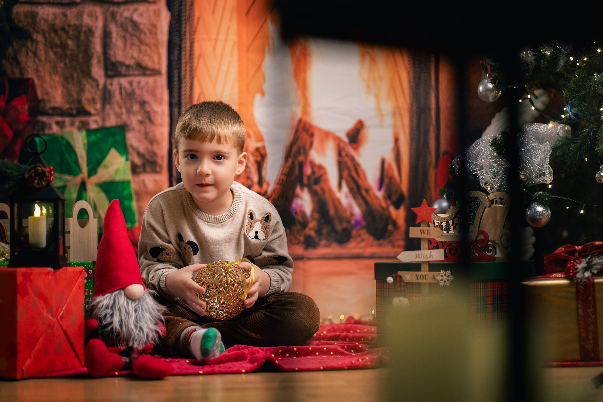 Sedinta foto Craciun — Gradinita Miniterra. Liviu Andrei - Fotograf