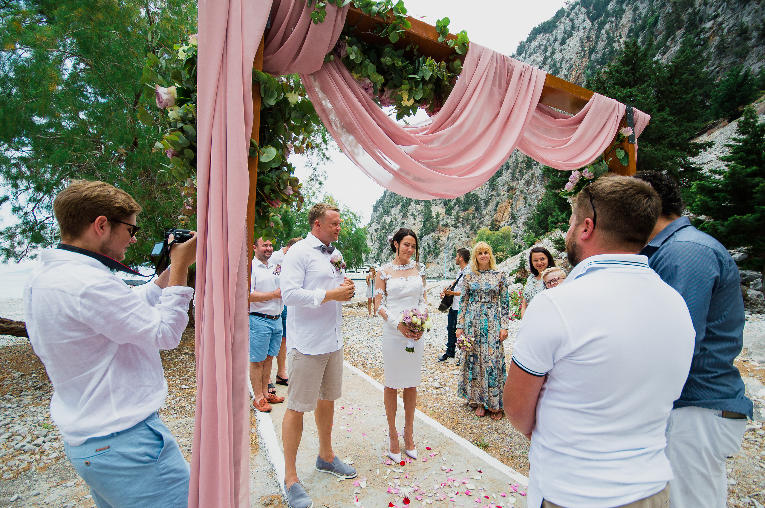Wedding at Kos. Photographer at Santorini