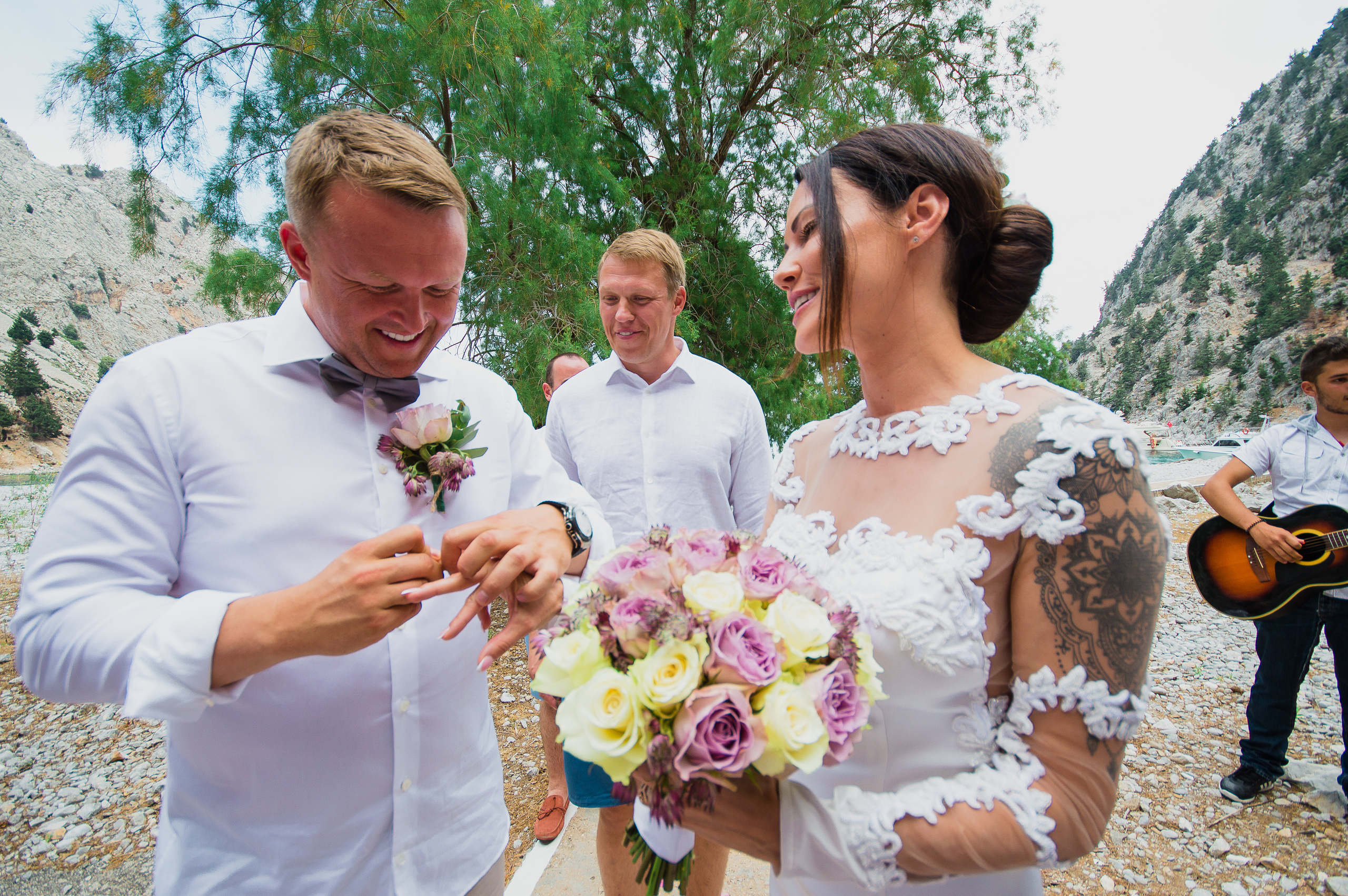 Wedding at Kos. Photographer at Santorini
