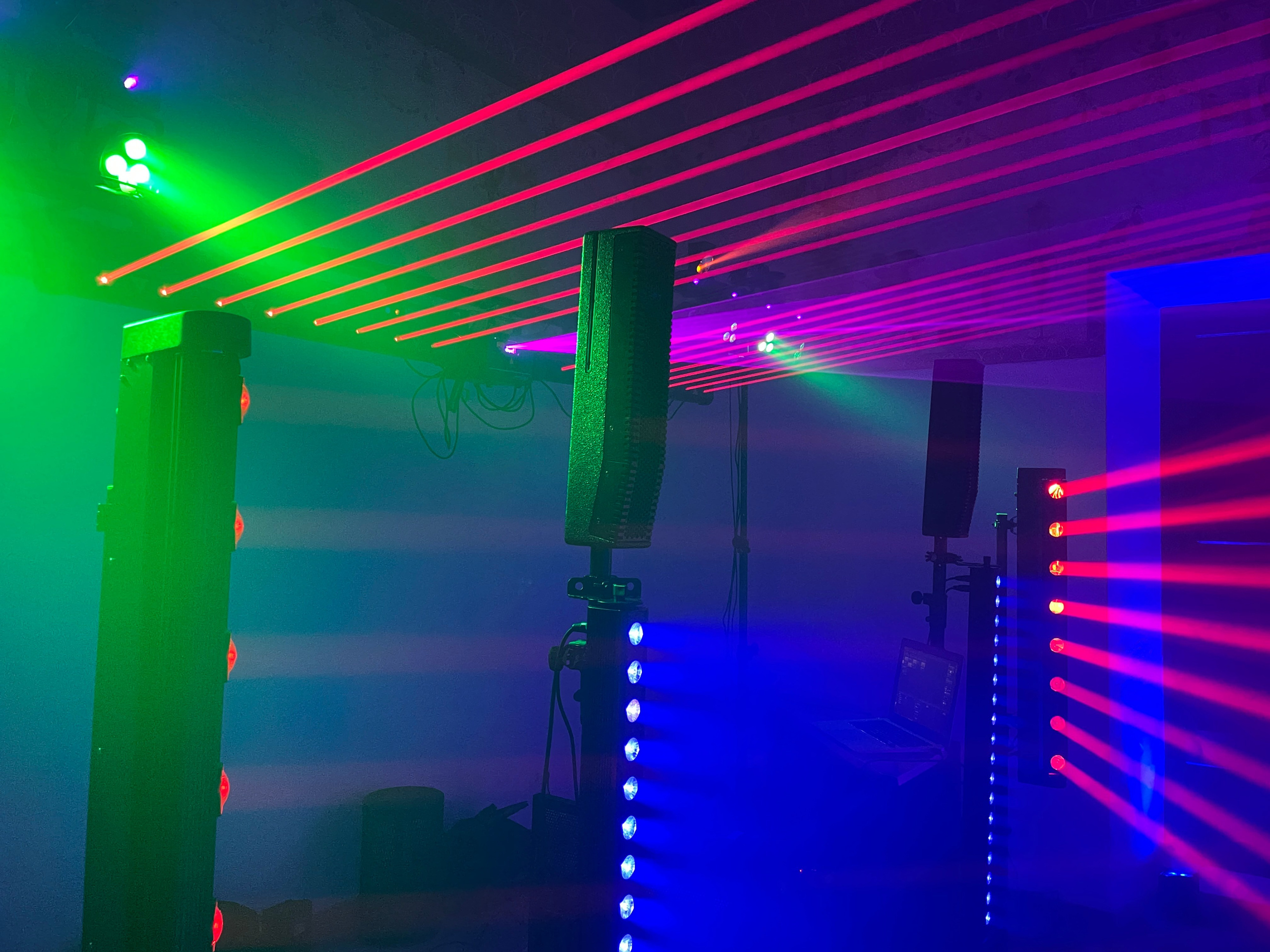 Party Lights Upgrade. Music for events mallorca