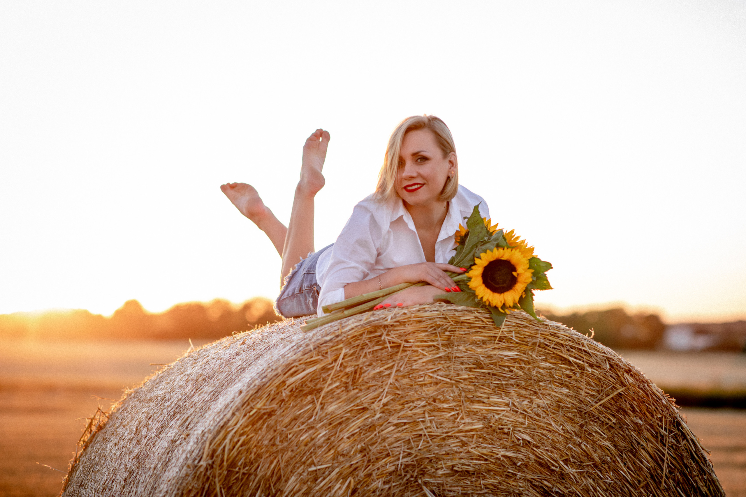 Sonnenuntergang. Hochzeitfotograf in Bielefeld