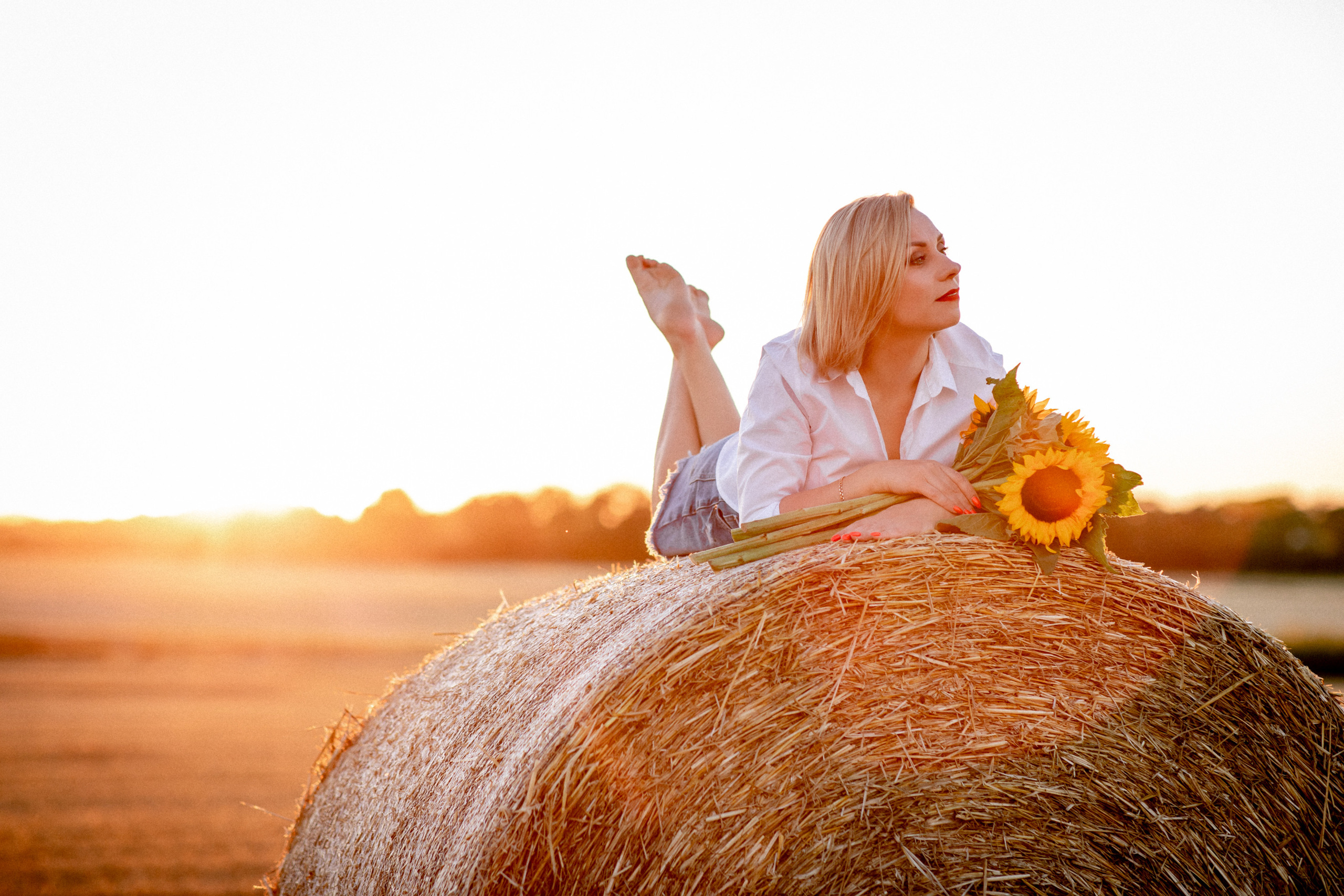 Sonnenuntergang. Hochzeitfotograf in Bielefeld