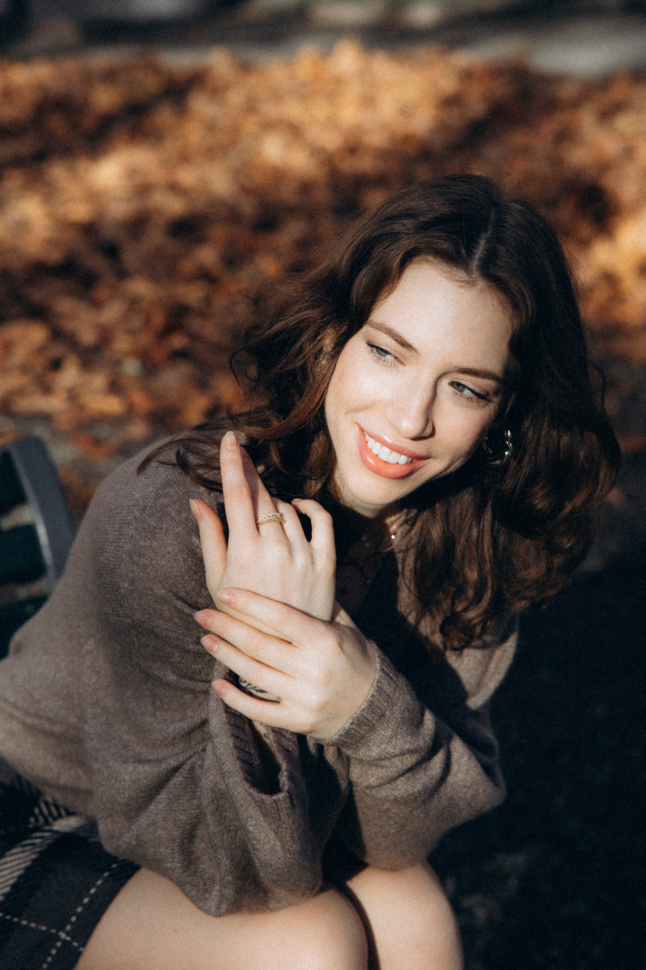 Autumn photoshoot for Elizaveta in Toulouse. Eugenie Smirnova — wedding, corporate and lifestyle photographer in Toulouse and Southwest France