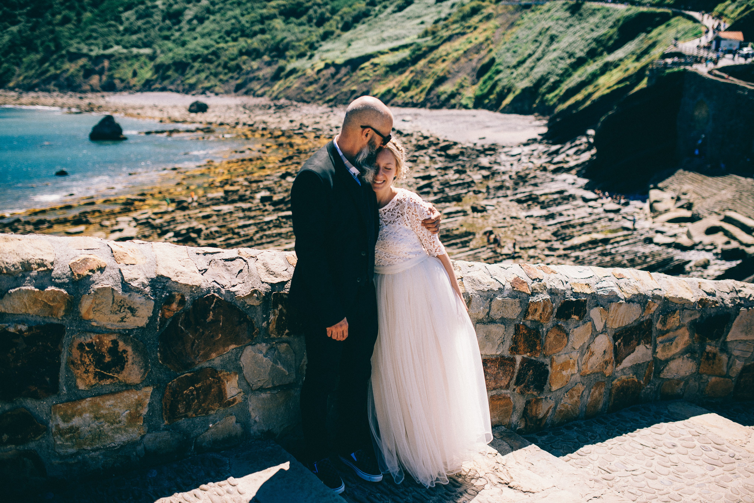 Una boda de ensueño en San Juan de Gaztelugatxe. Fotógrafo profesional Bilbao