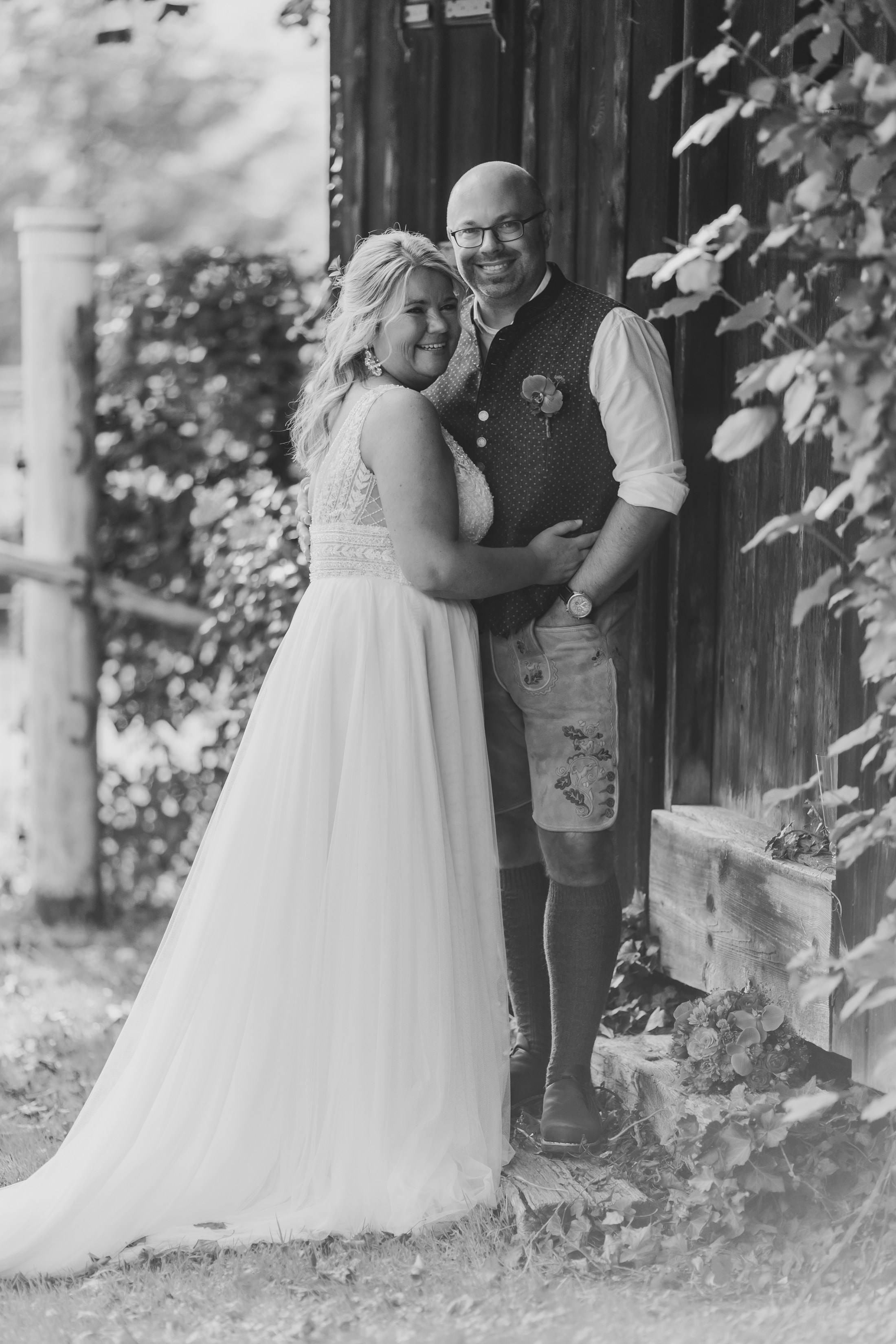 Mann und Frau heiraten