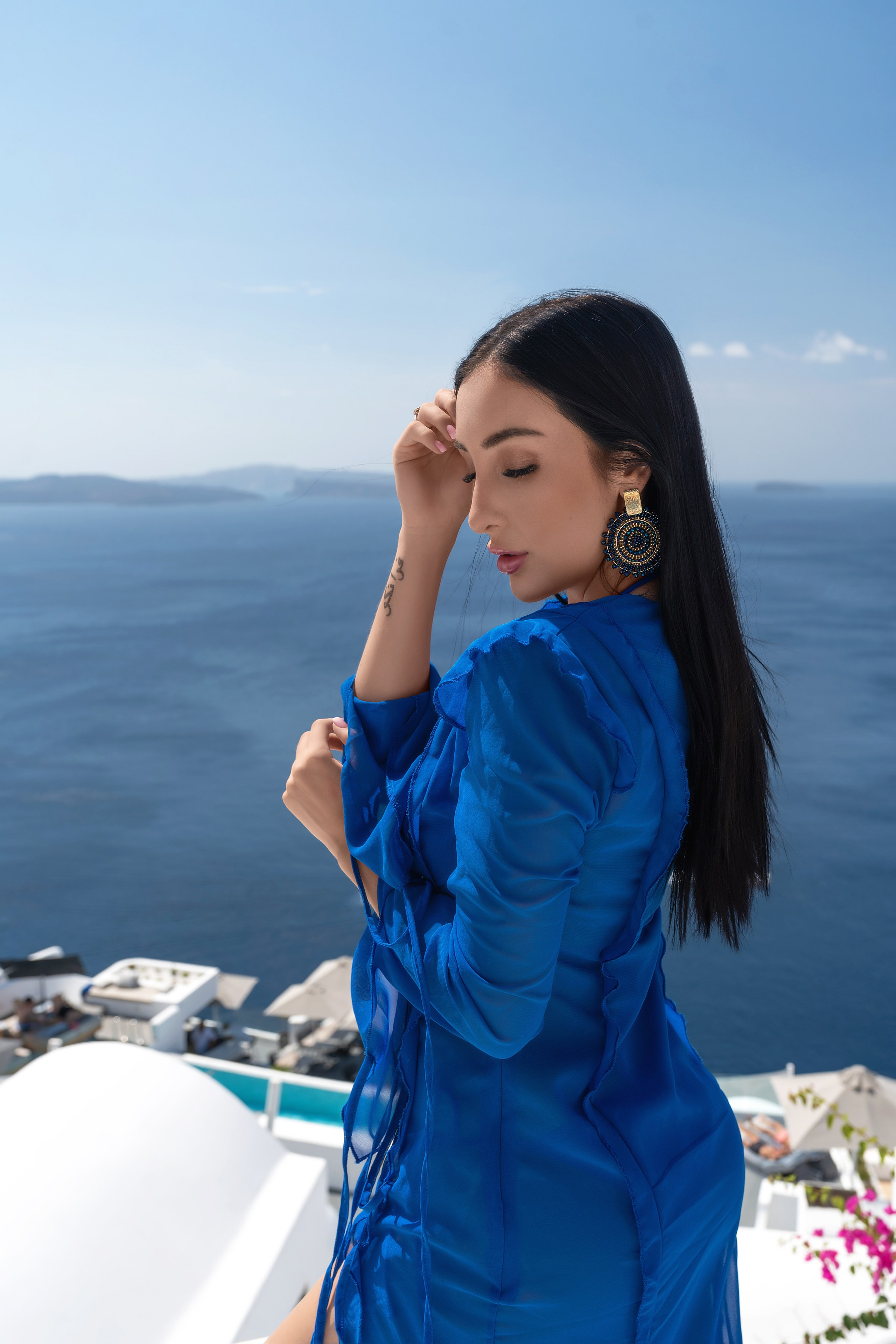 photographer in Santorini