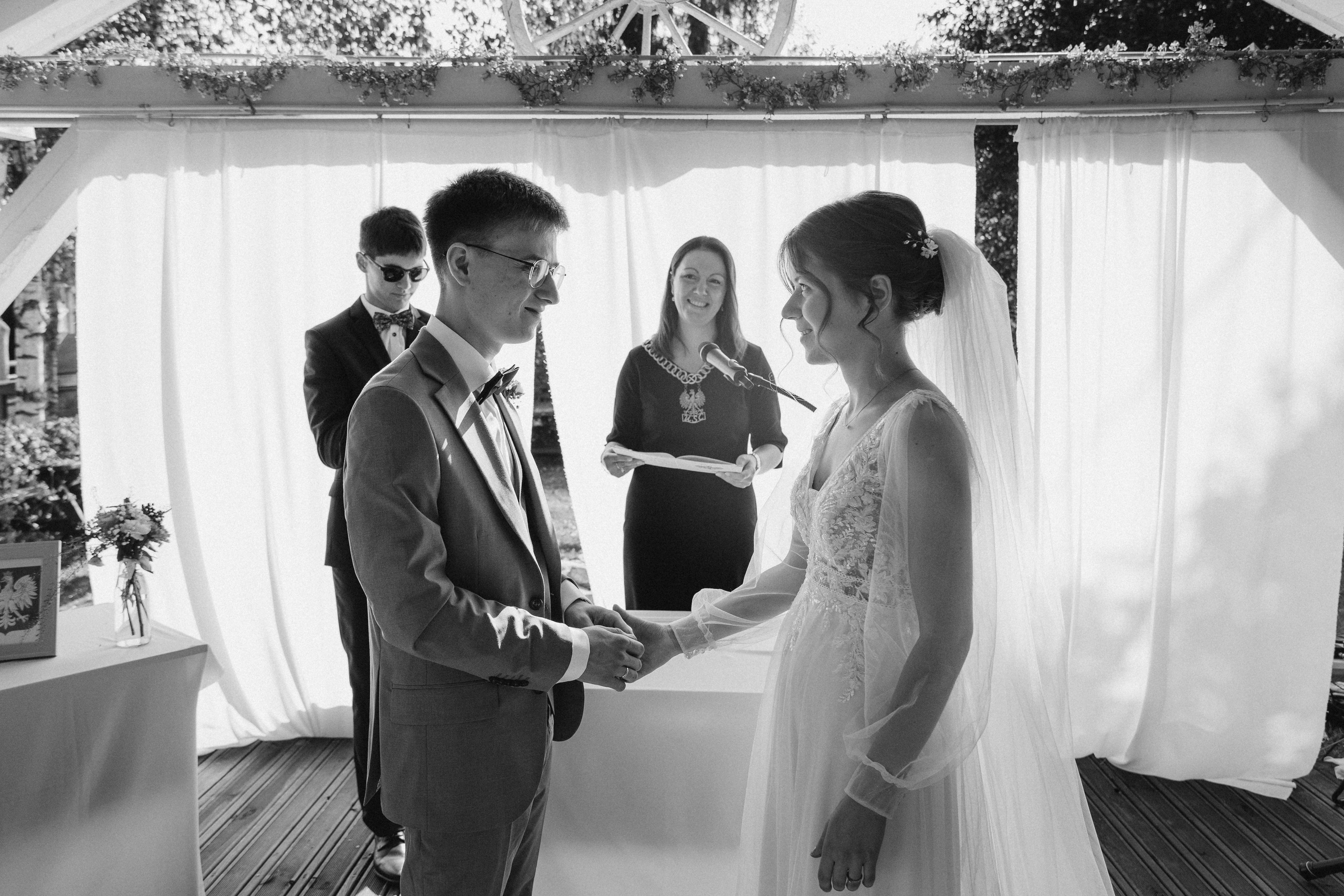 Bogumiła i Jonatan - Ślub na powietrzu. Michał Śmigiel Fotografia