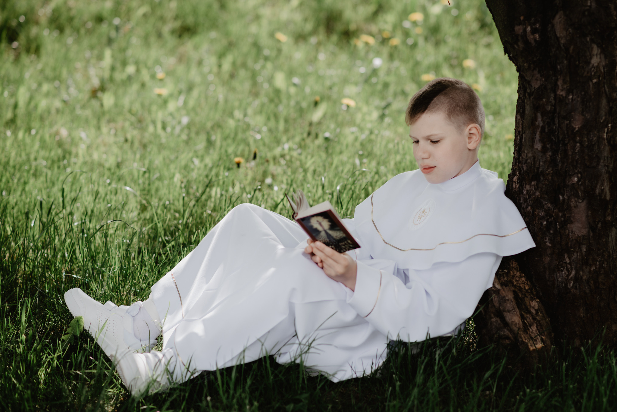 I Komunia Święta Maksymiliana. Bałanda Fotografia – Sesje Kobiece, Rodzinne, Miłosne, Reportaże | Katowice Śląsk