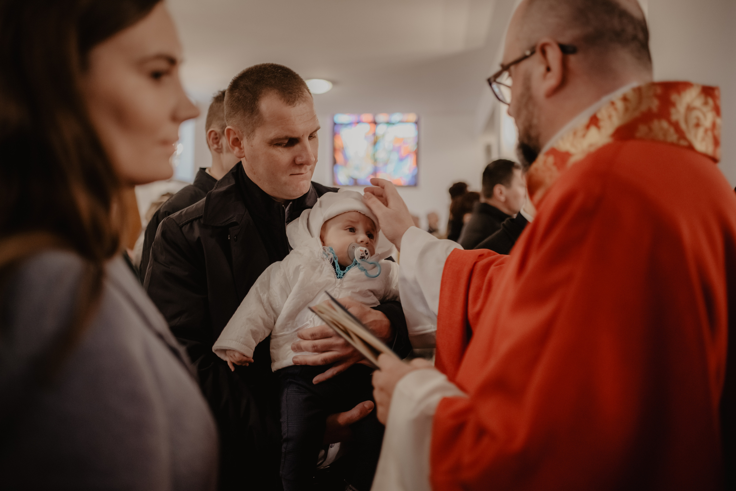 Chrzest Św. Maksymiliana. Bałanda Fotografia – Sesje Kobiece, Rodzinne, Miłosne, Reportaże | Katowice Śląsk