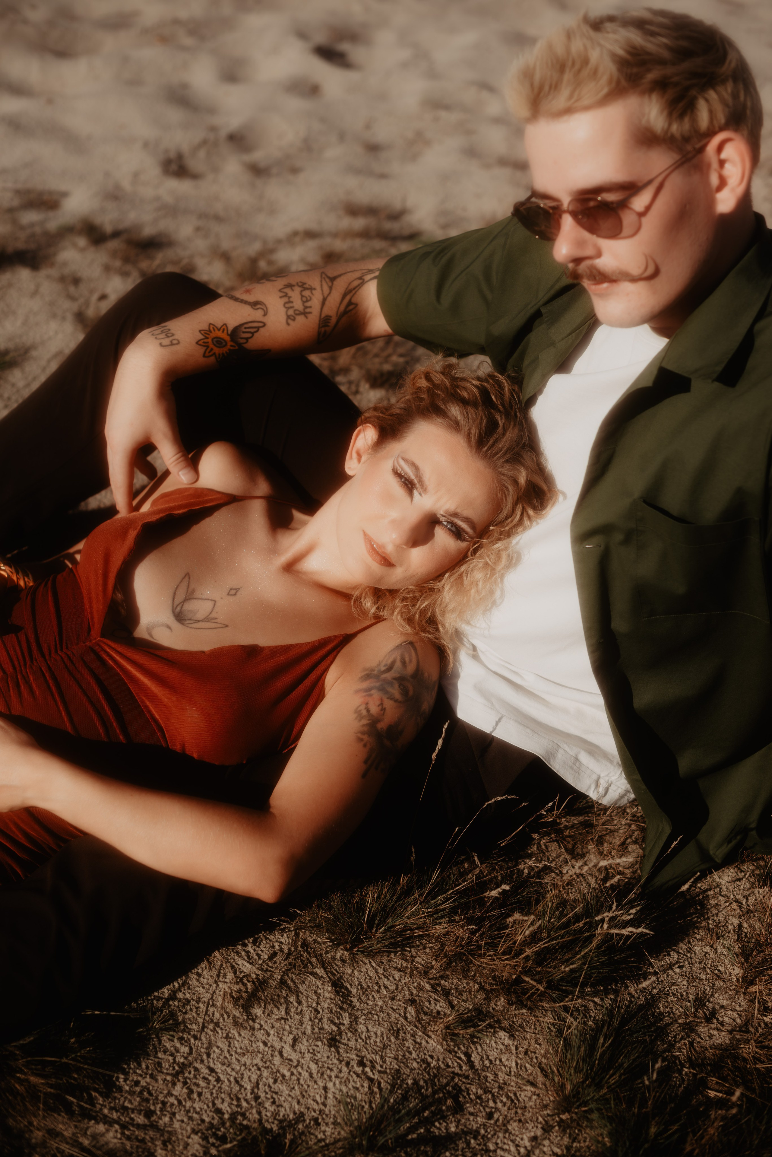 Sesja ciążowa Klaudii na Pustyni Błędowskiej. Bałanda Fotografia – Sesje Kobiece, Rodzinne, Miłosne, Reportaże | Katowice Śląsk