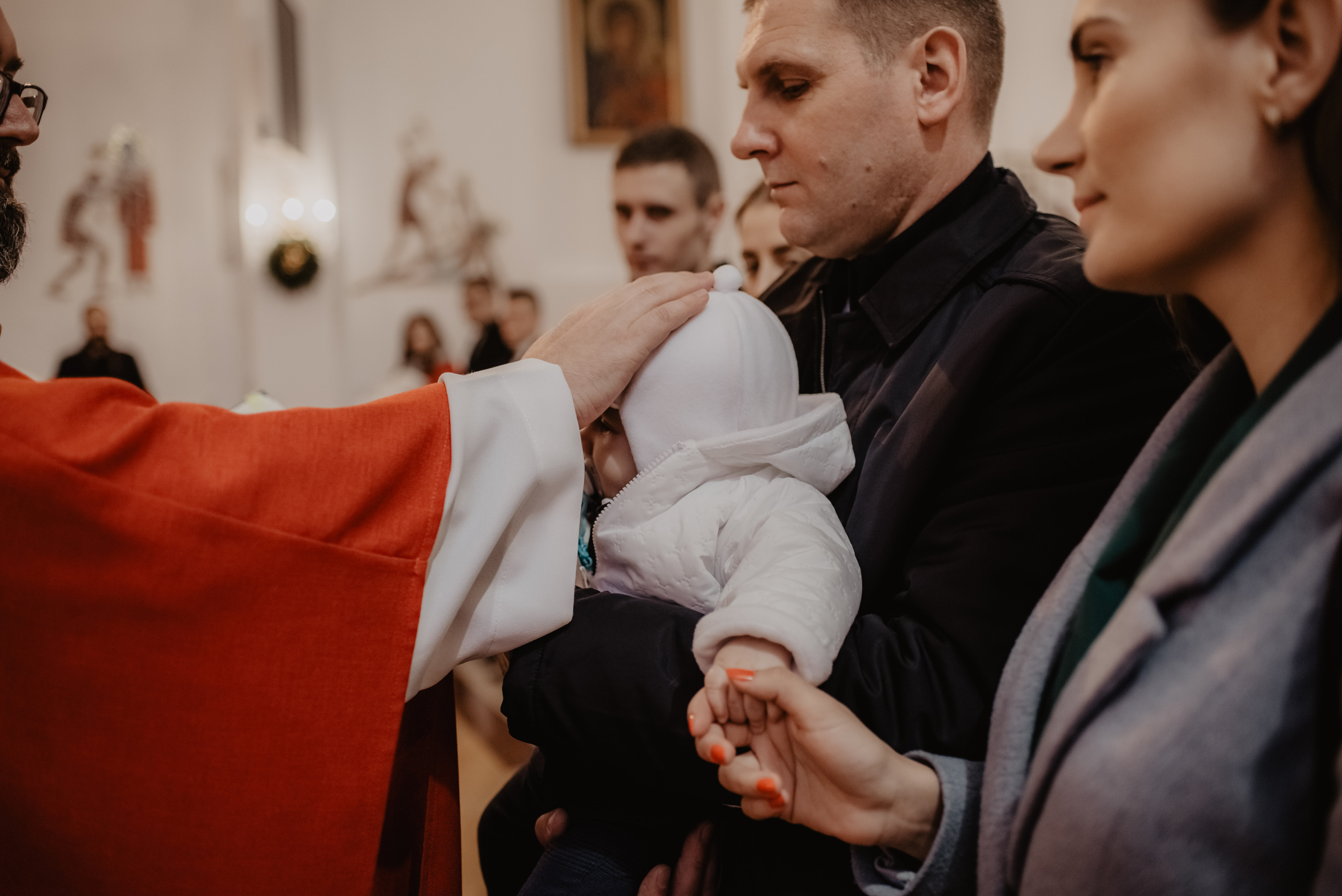 Chrzest Św. Maksymiliana. Bałanda Fotografia – Sesje Kobiece, Rodzinne, Miłosne, Reportaże | Katowice Śląsk