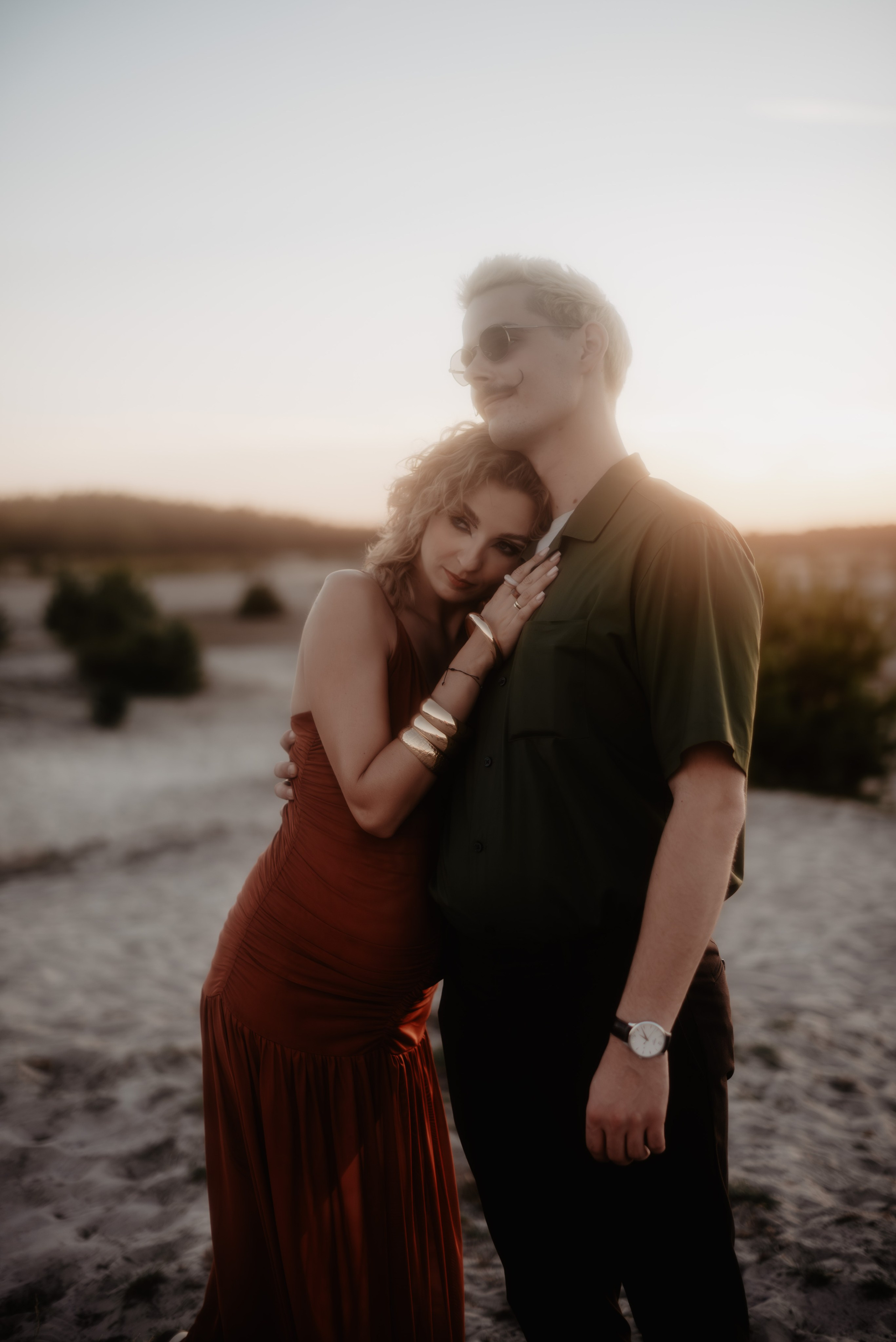 Sesja ciążowa Klaudii na Pustyni Błędowskiej. Bałanda Fotografia – Sesje Kobiece, Rodzinne, Miłosne, Reportaże | Katowice Śląsk