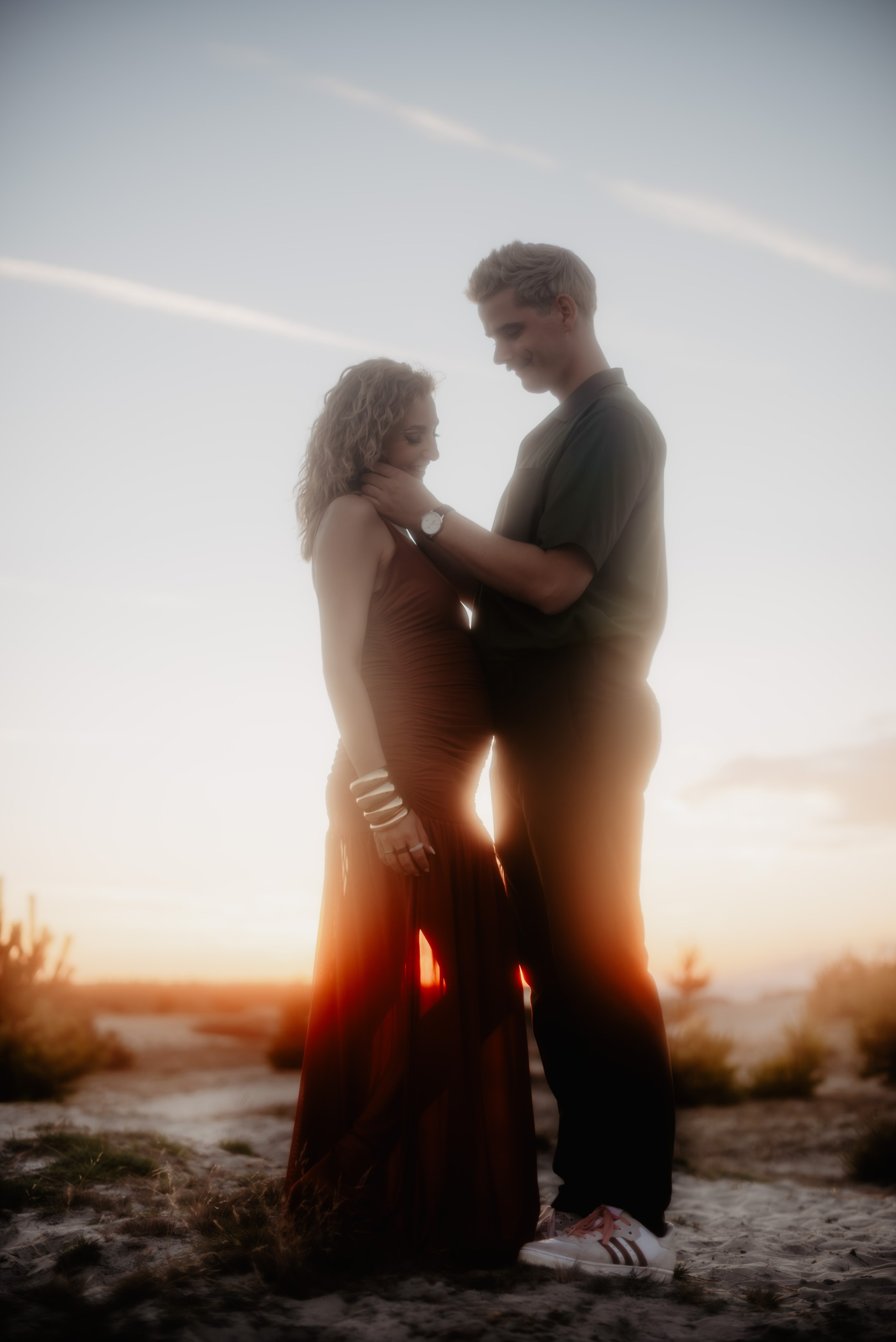 Sesja ciążowa Klaudii na Pustyni Błędowskiej. Bałanda Fotografia – Sesje Kobiece, Rodzinne, Miłosne, Reportaże | Katowice Śląsk