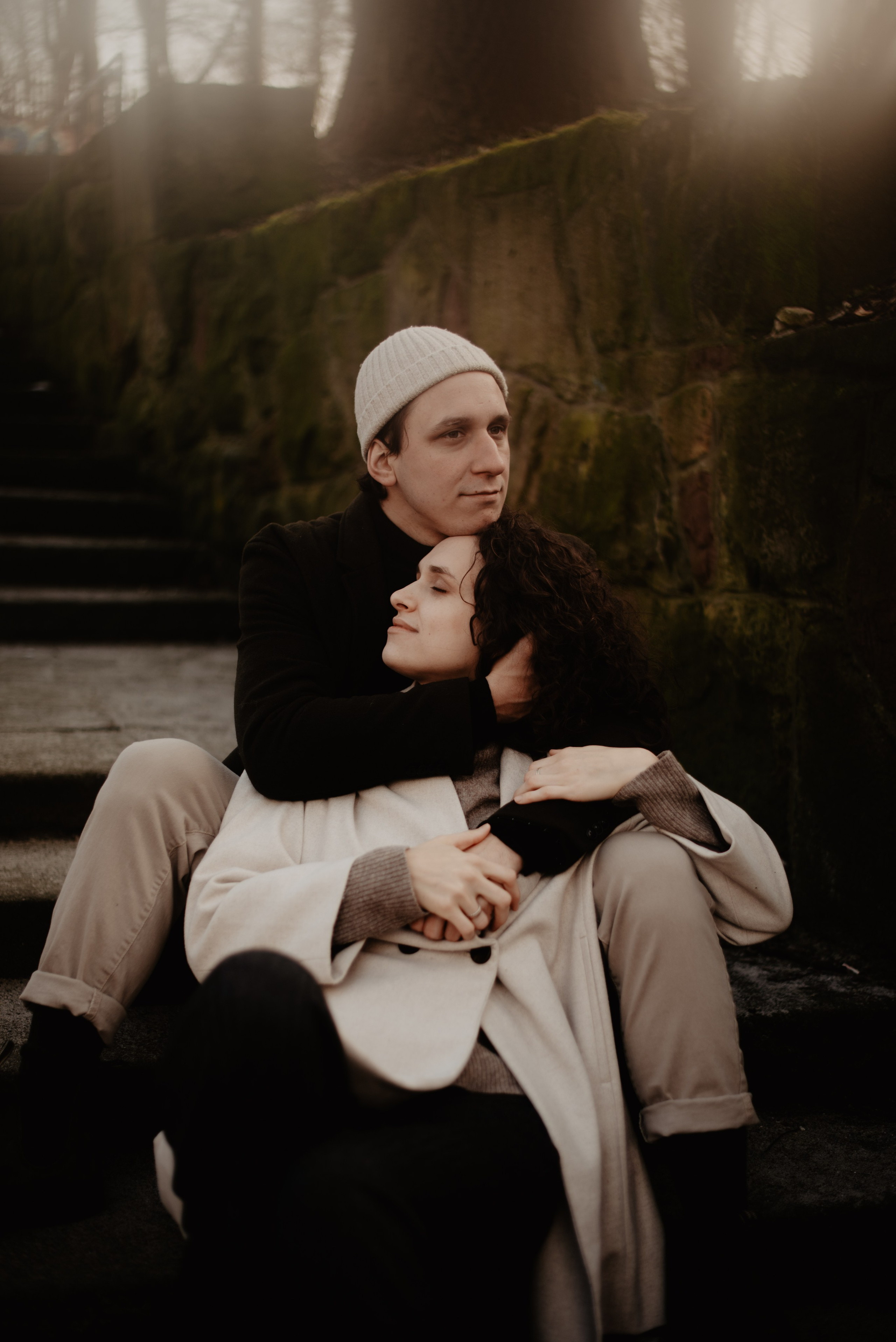 Magda i Patryk -romantyczny spacer po Krakowie. Bałanda Fotografia – Sesje Kobiece, Rodzinne, Miłosne, Reportaże | Katowice Śląsk