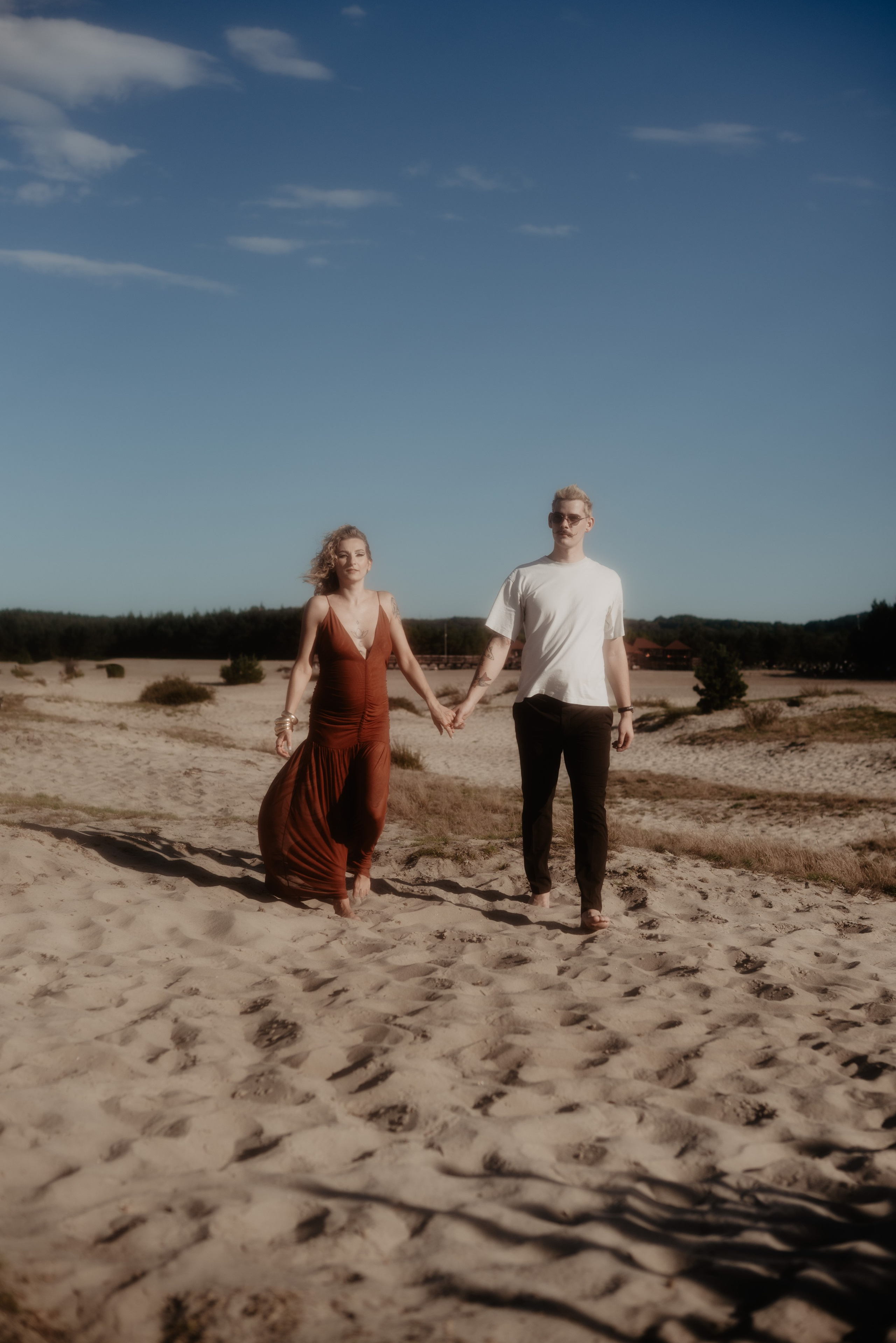 Sesja ciążowa Klaudii na Pustyni Błędowskiej. Bałanda Fotografia – Sesje Kobiece, Rodzinne, Miłosne, Reportaże | Katowice Śląsk