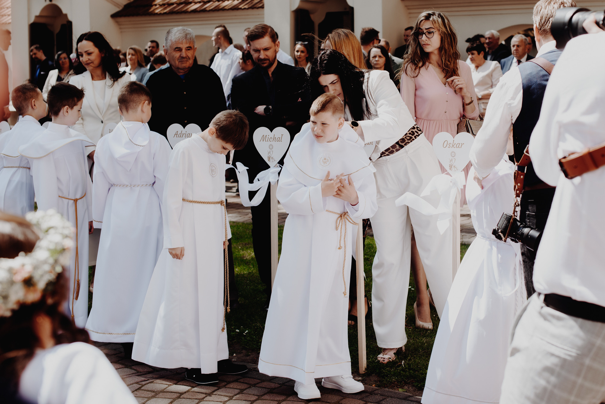 I Komunia Święta Maksymiliana. Bałanda Fotografia – Sesje Kobiece, Rodzinne, Miłosne, Reportaże | Katowice Śląsk