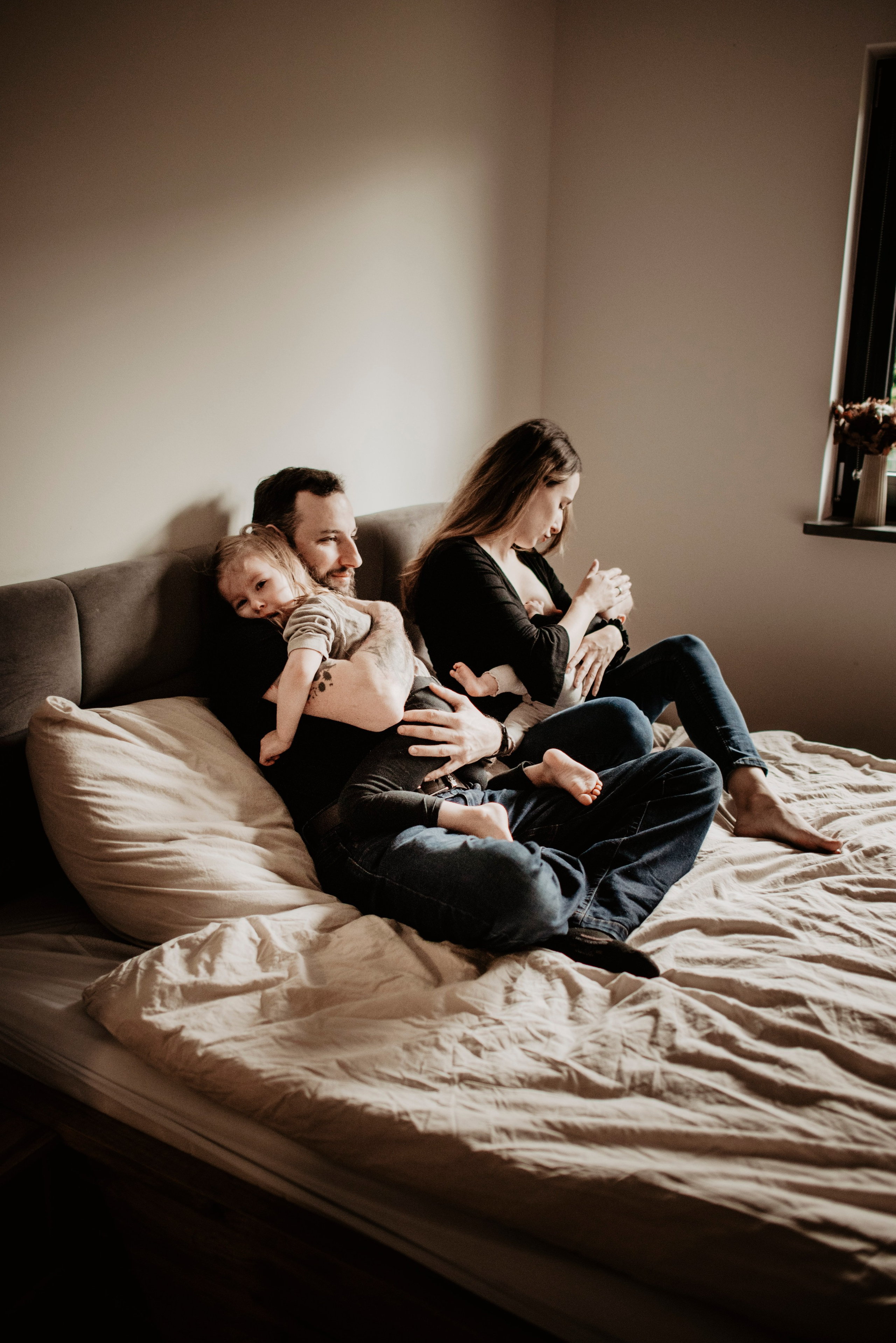 Domowa sesja.Aneta, Andrzej, Inka i Nela. Bałanda Fotografia – Sesje Kobiece, Rodzinne, Miłosne, Reportaże | Katowice Śląsk