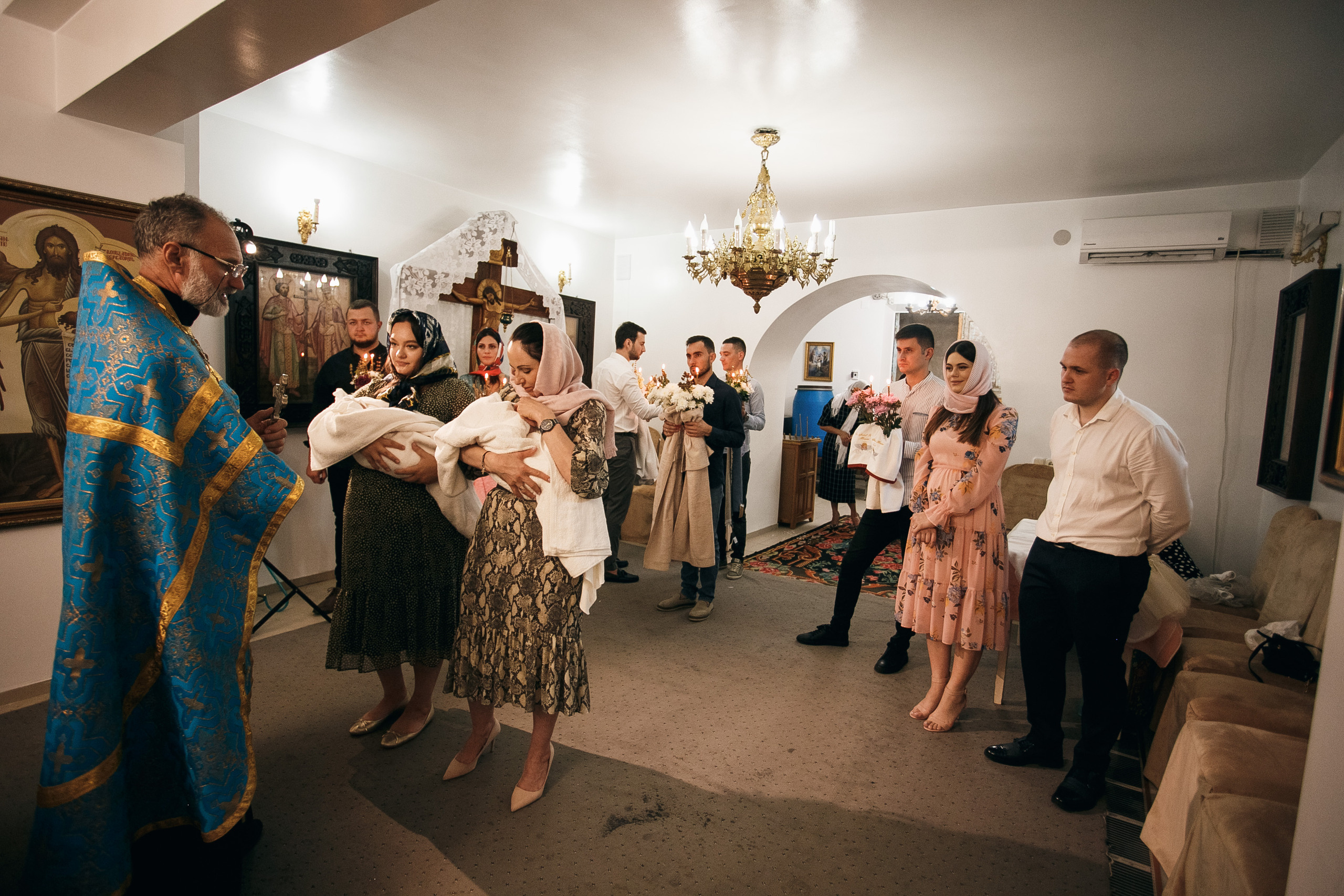 Крещение Maia&Teia 25.09.2020. Свадебный Фотограф Кишинев, Москва Евгений Шевердов