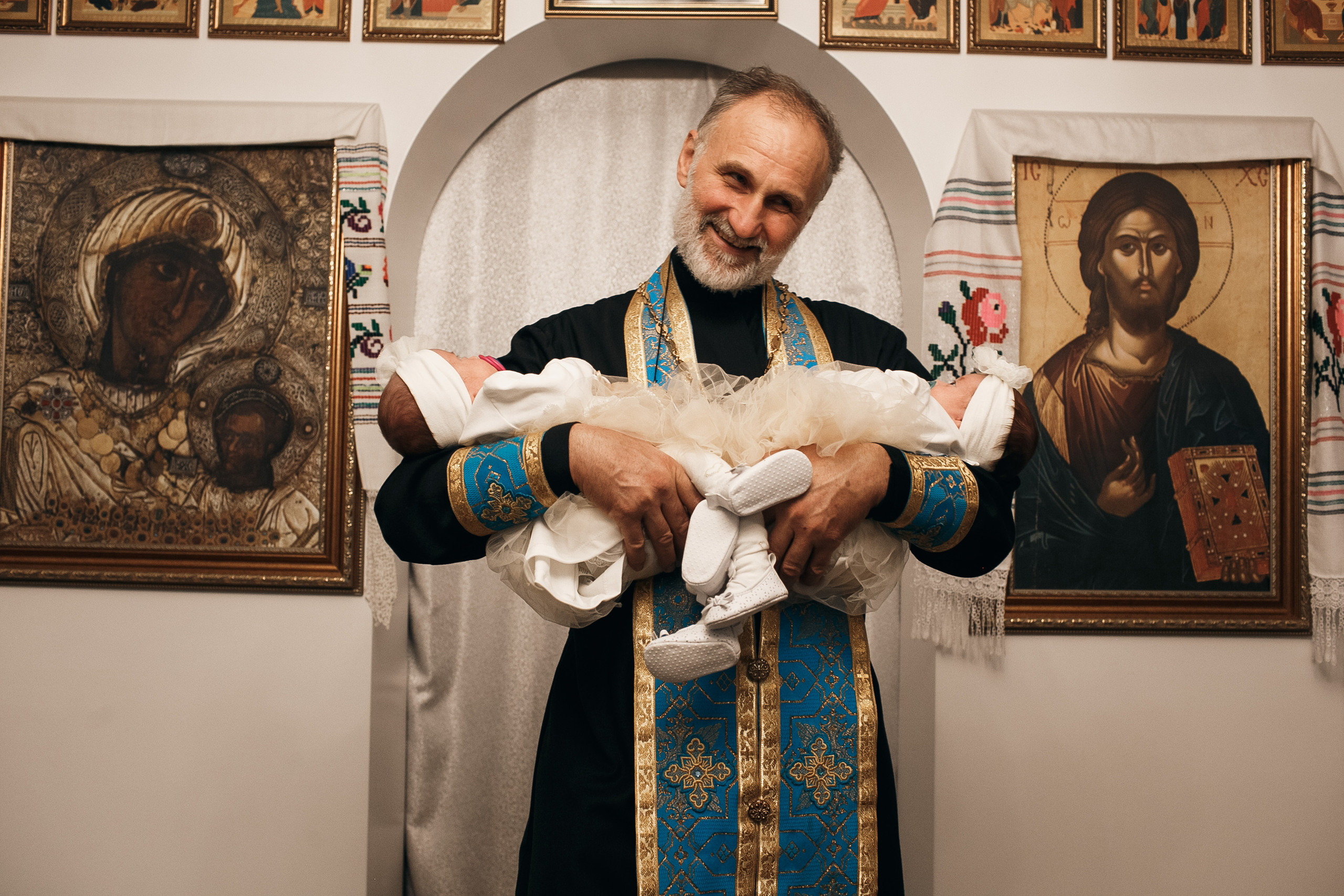 Крещение Maia&Teia 25.09.2020. Свадебный Фотограф Кишинев, Москва Евгений Шевердов