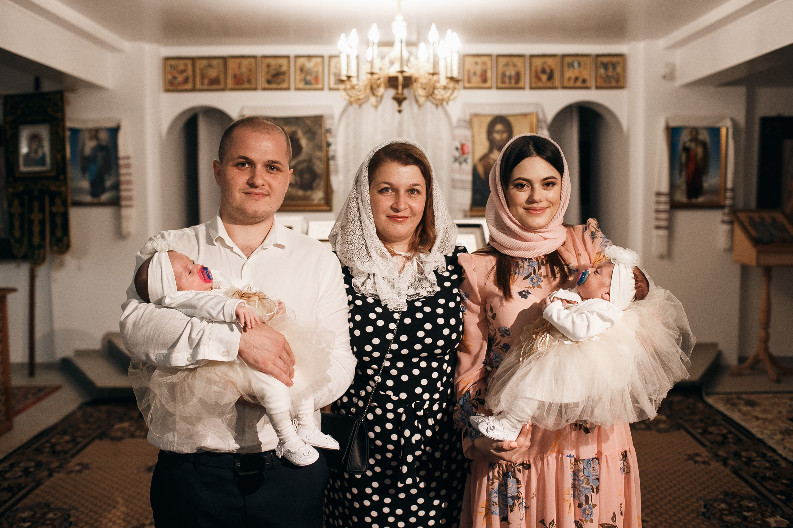 Крещение Maia&Teia 25.09.2020. Свадебный Фотограф Кишинев, Москва Евгений Шевердов