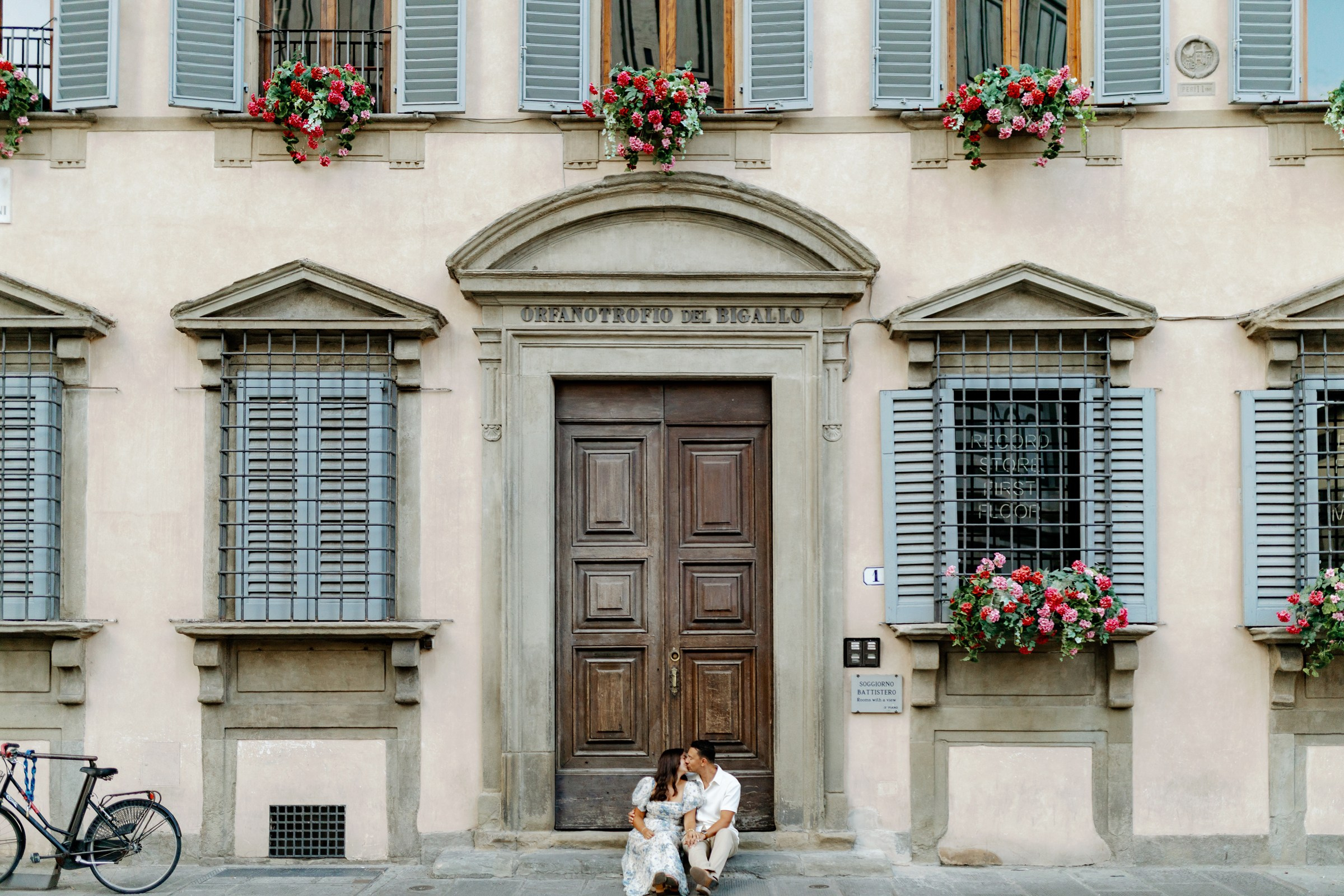 Mike and Kimmy Florence. Wedding photographer in Italy |Florence, Roma, Como, Tuscan, Venice