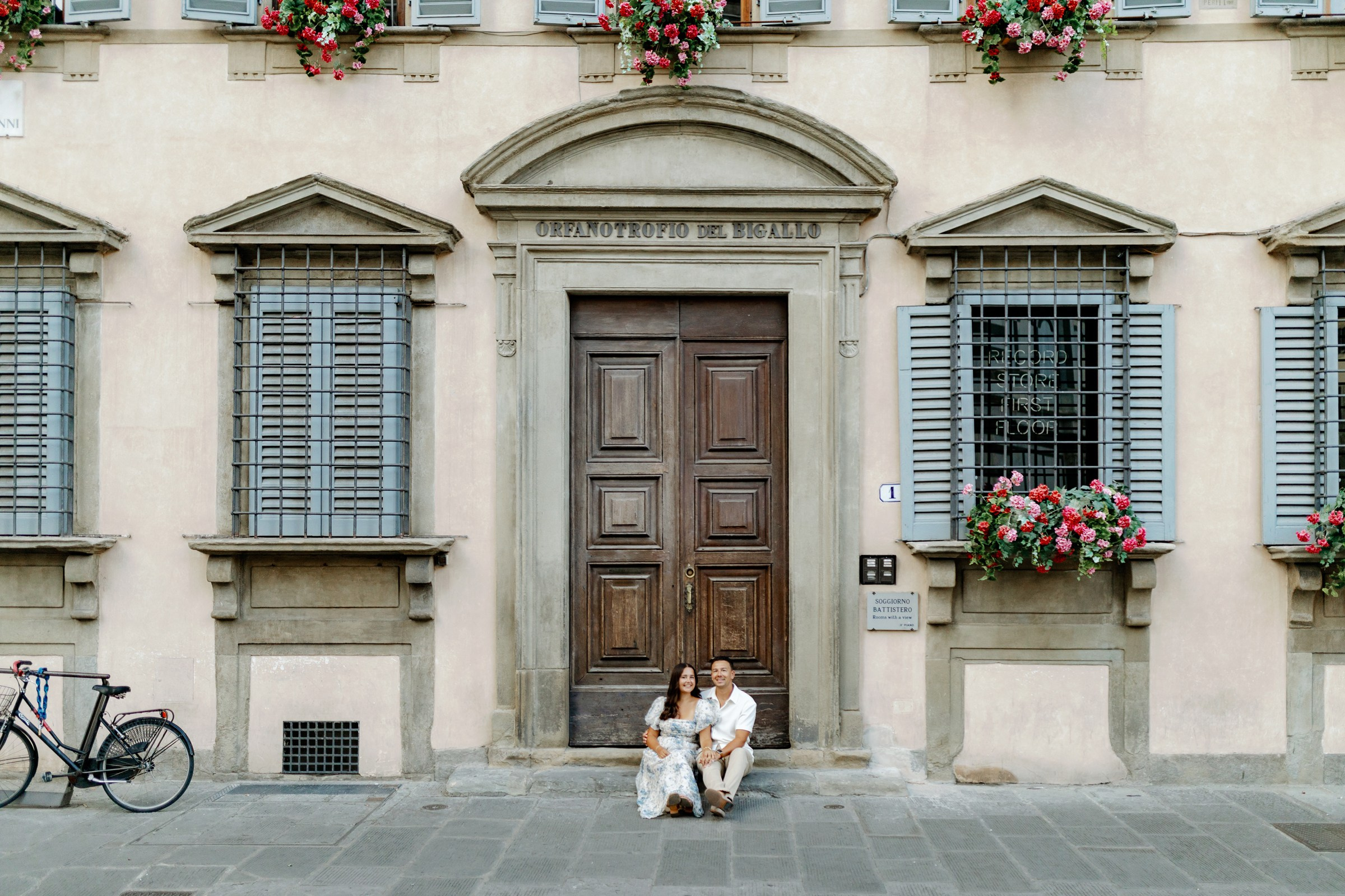 Mike and Kimmy Florence. Wedding photographer in Italy |Florence, Roma, Como, Tuscan, Venice