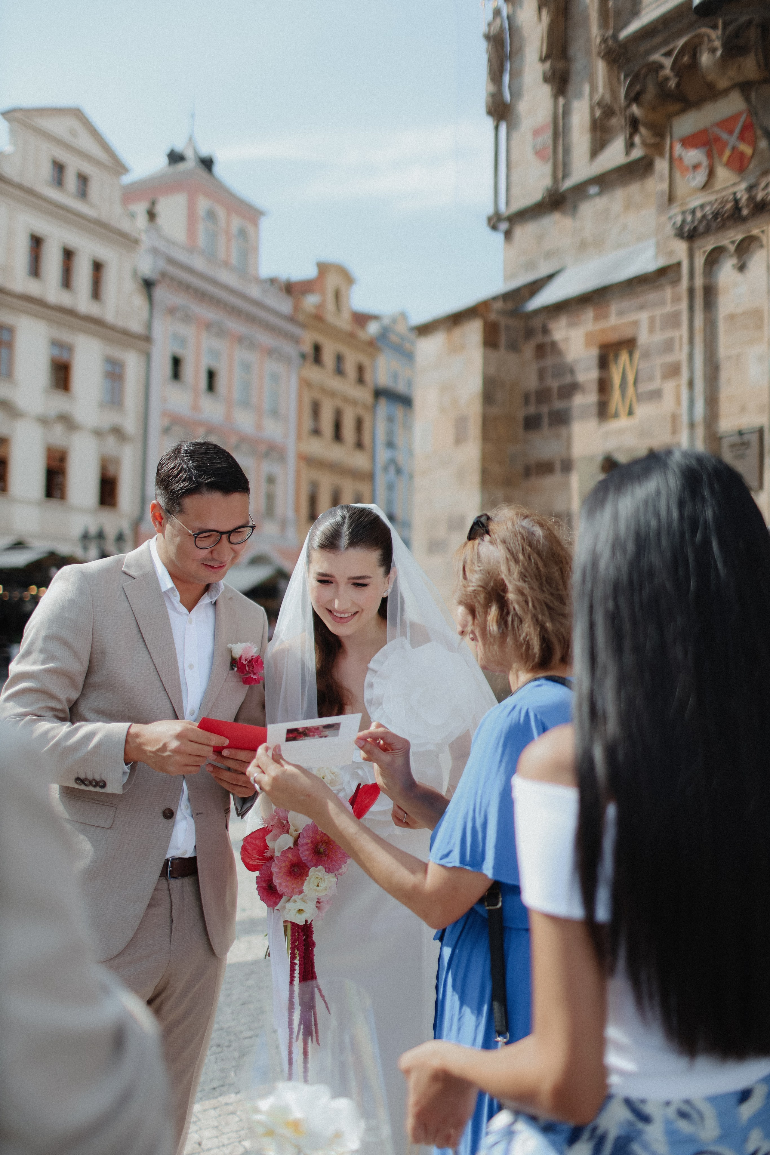 August 2024 — Rufina & Aldar intimate wedding. Wedding & love story photographer Prague, Europe Elizaveta Gritsenko