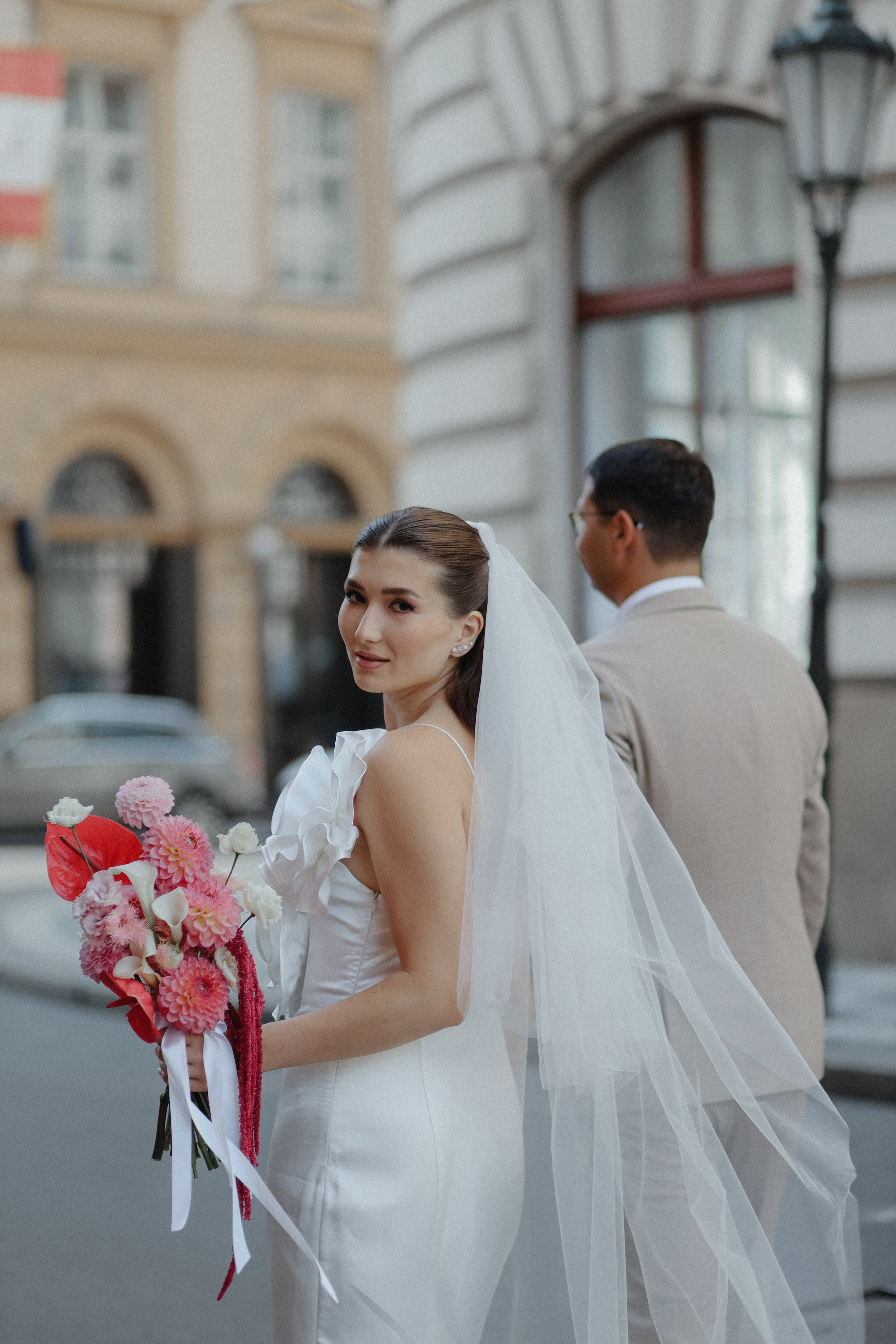 August 2024 — Rufina & Aldar intimate wedding. Wedding & love story photographer Prague, Europe Elizaveta Gritsenko