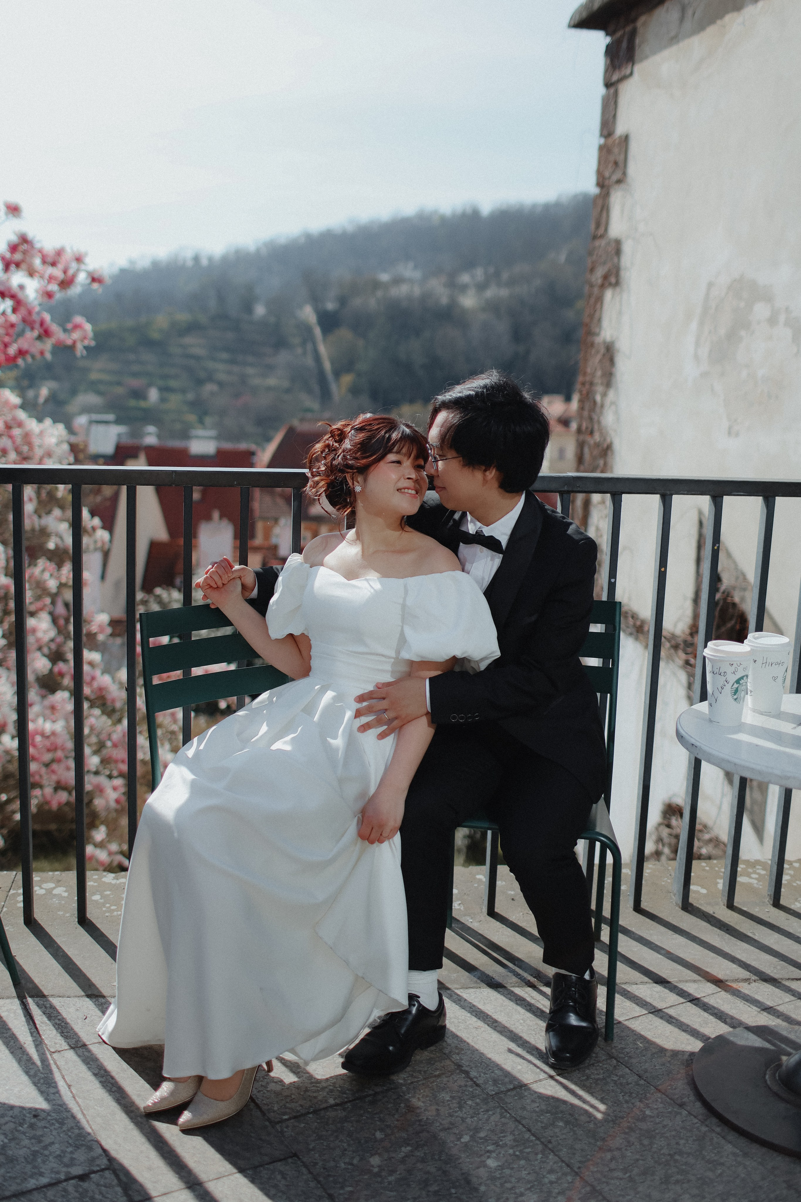 March 2023 — Elopement Japanese wedding. Wedding & love story photographer Prague, Europe Elizaveta Gritsenko