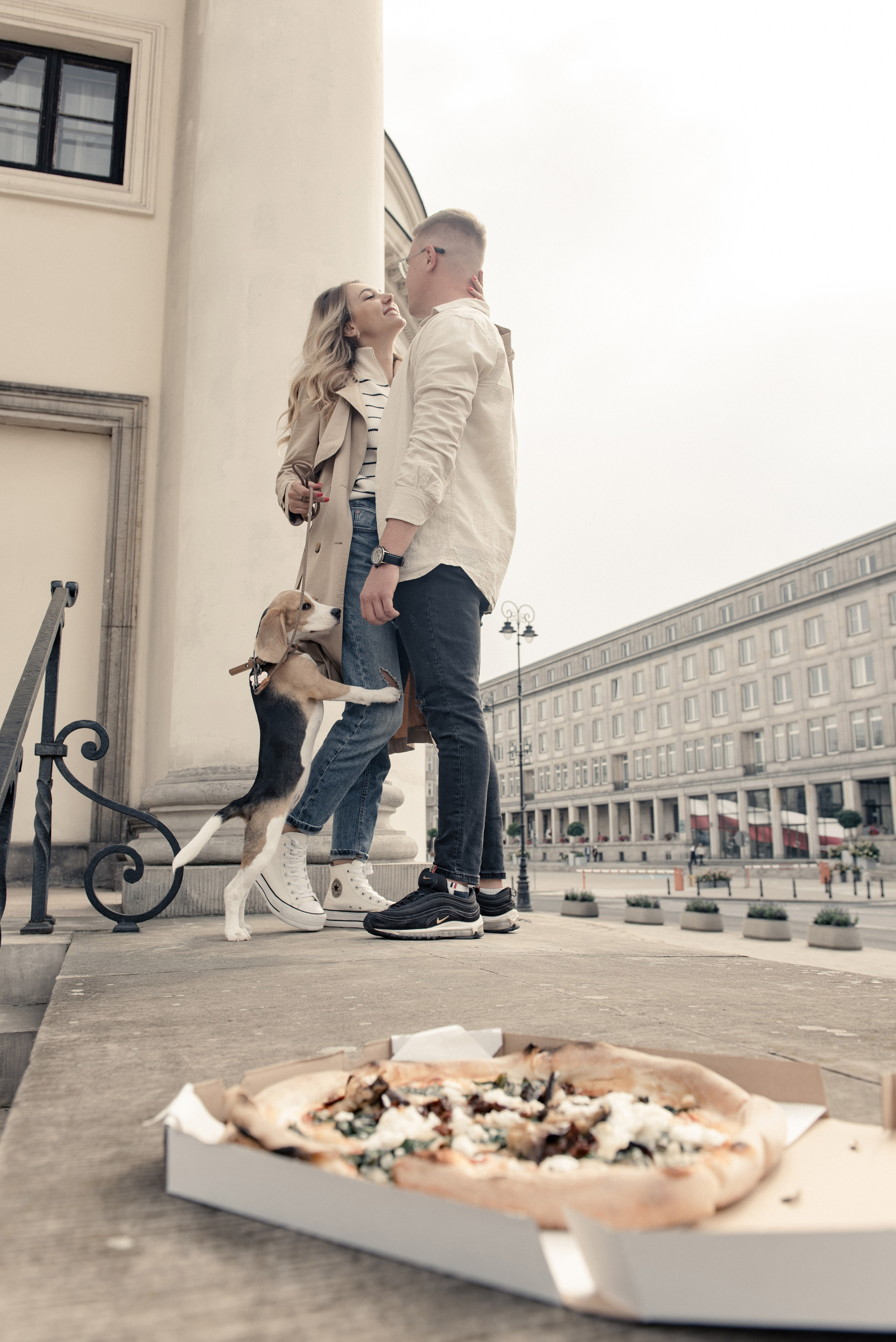 Love Story z pieskiem. NK Picture - Fotograf Lublin, Warszawa