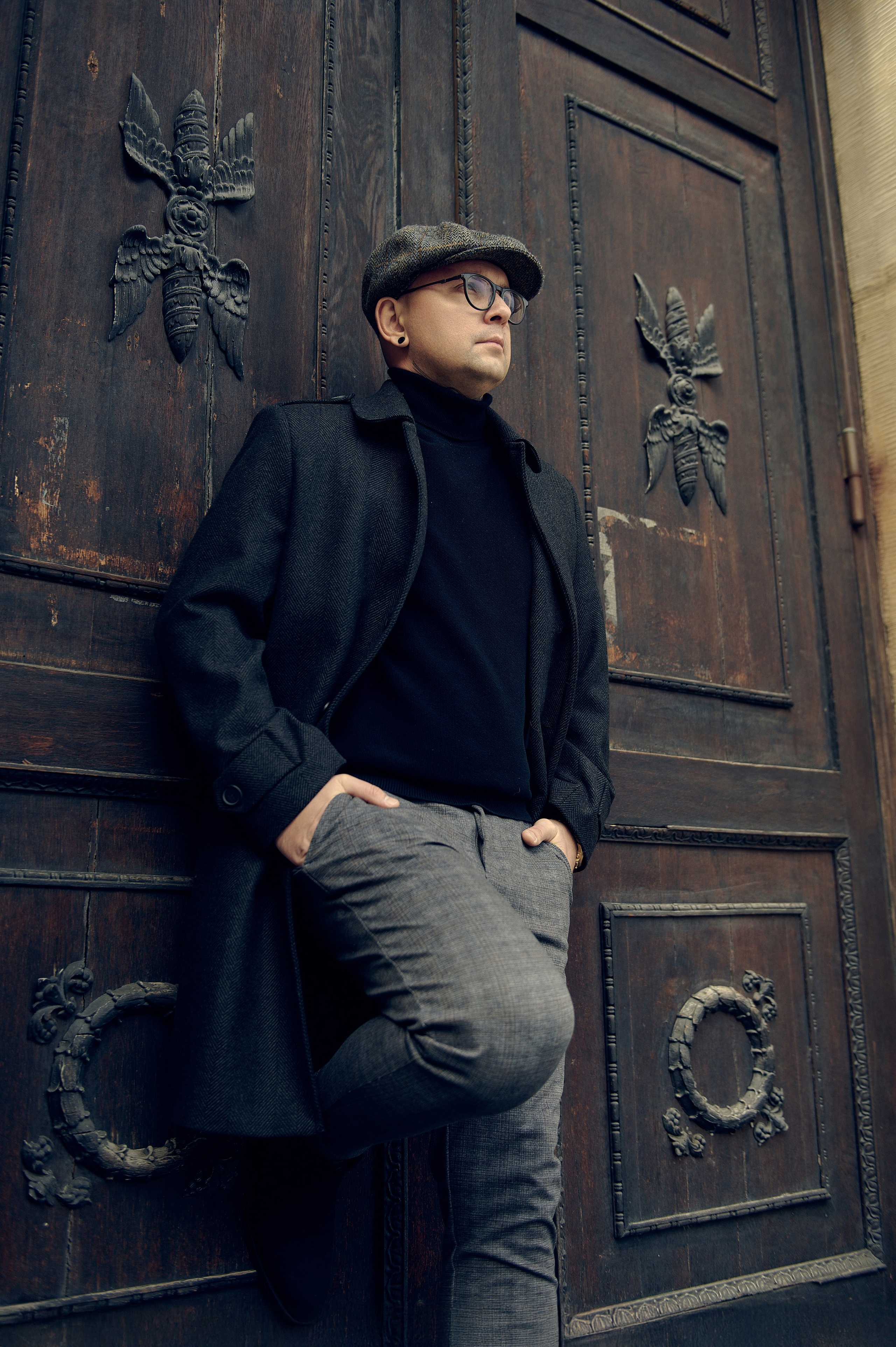 Portret męski w Lublinie