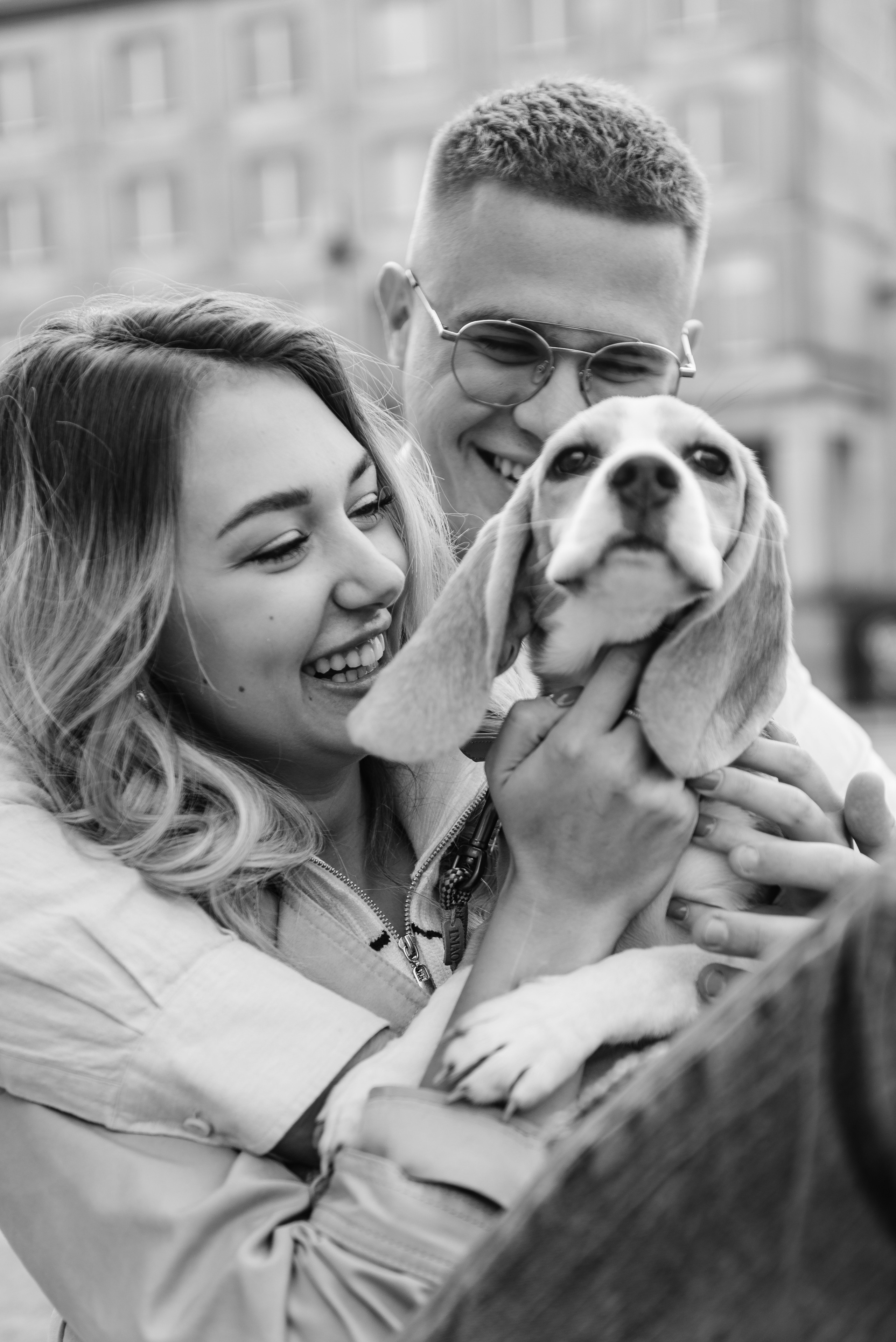 Love Story z pieskiem. NK Picture - Fotograf Lublin, Warszawa