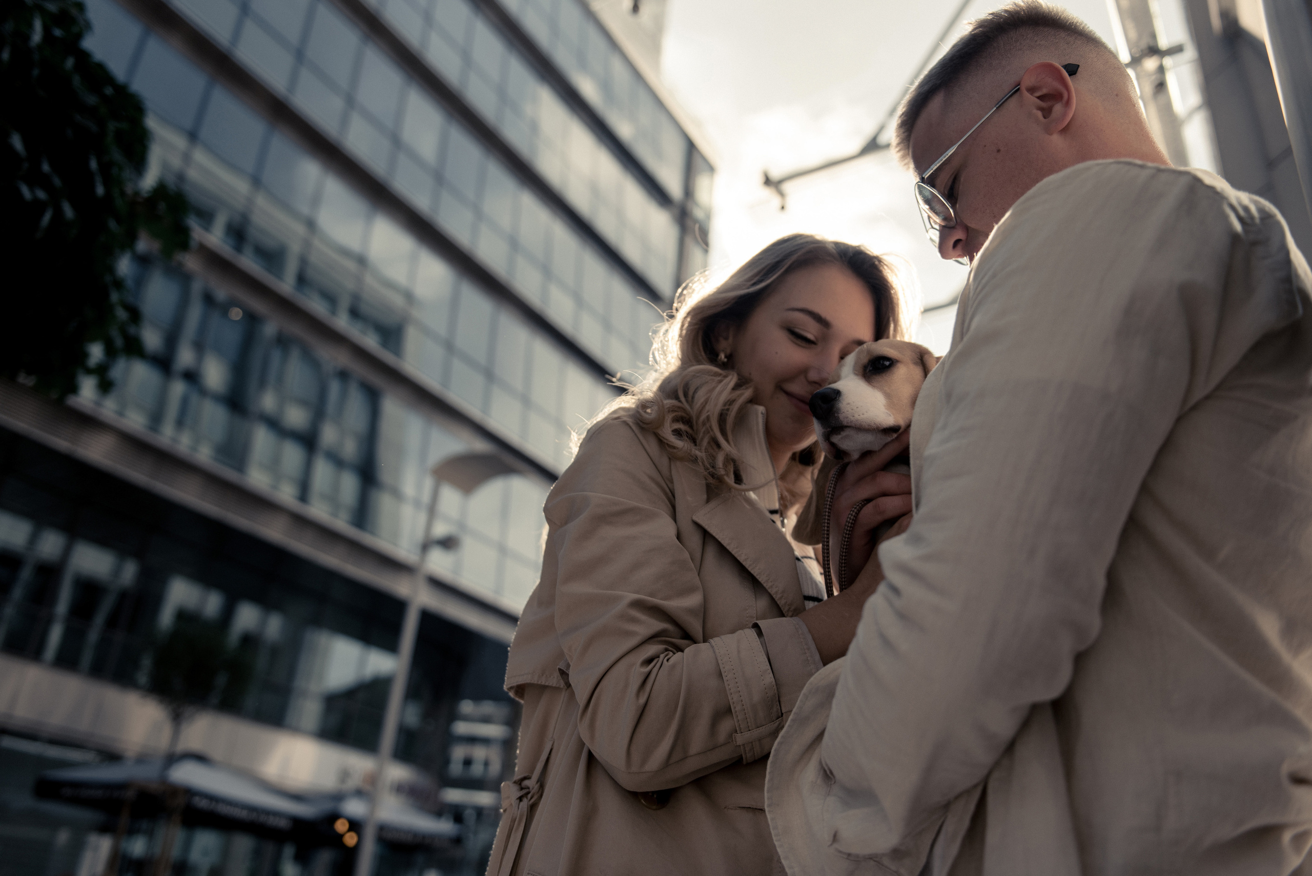 Love Story z pieskiem. NK Picture - Fotograf Lublin, Warszawa