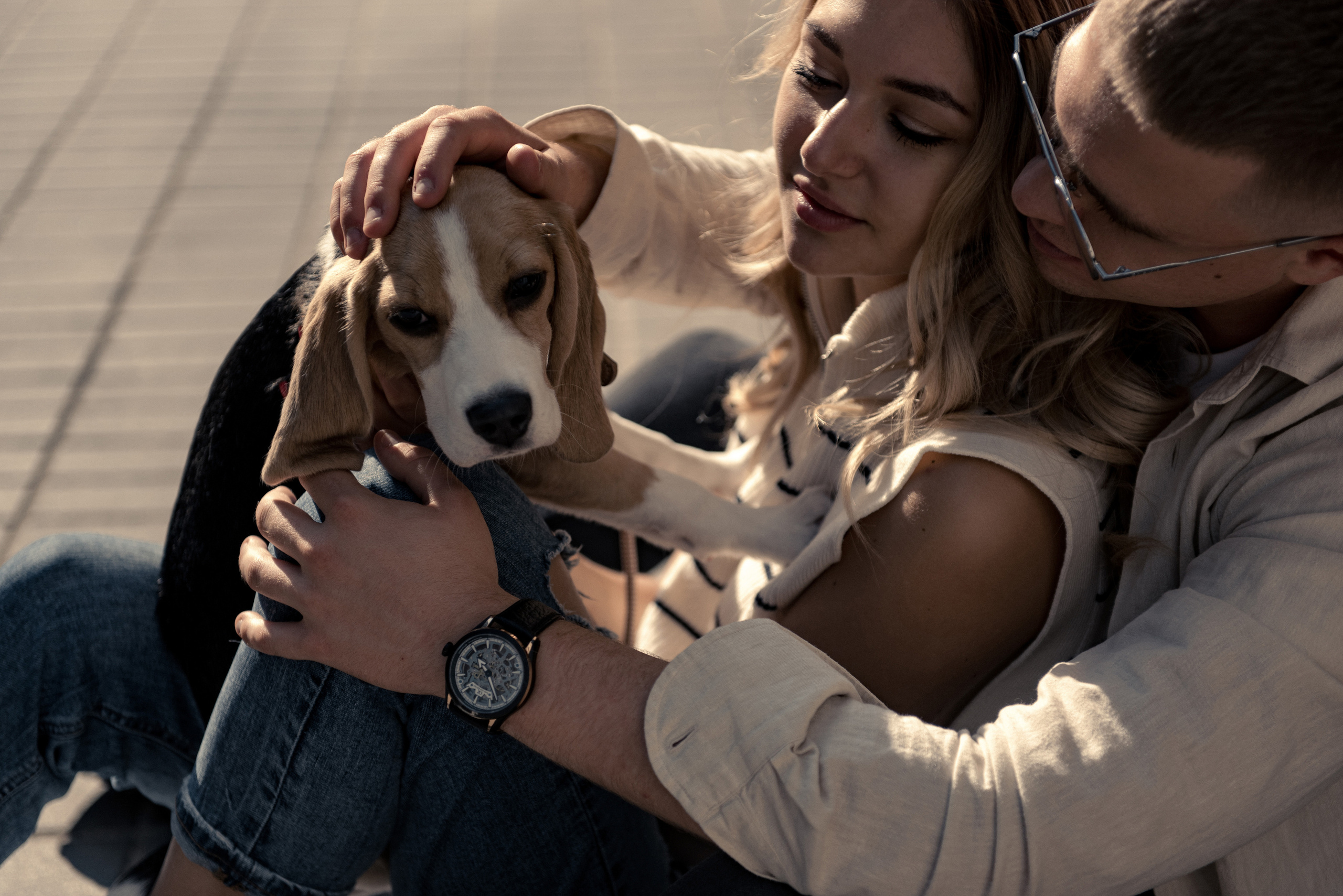 Love Story z pieskiem. NK Picture - Fotograf Lublin, Warszawa