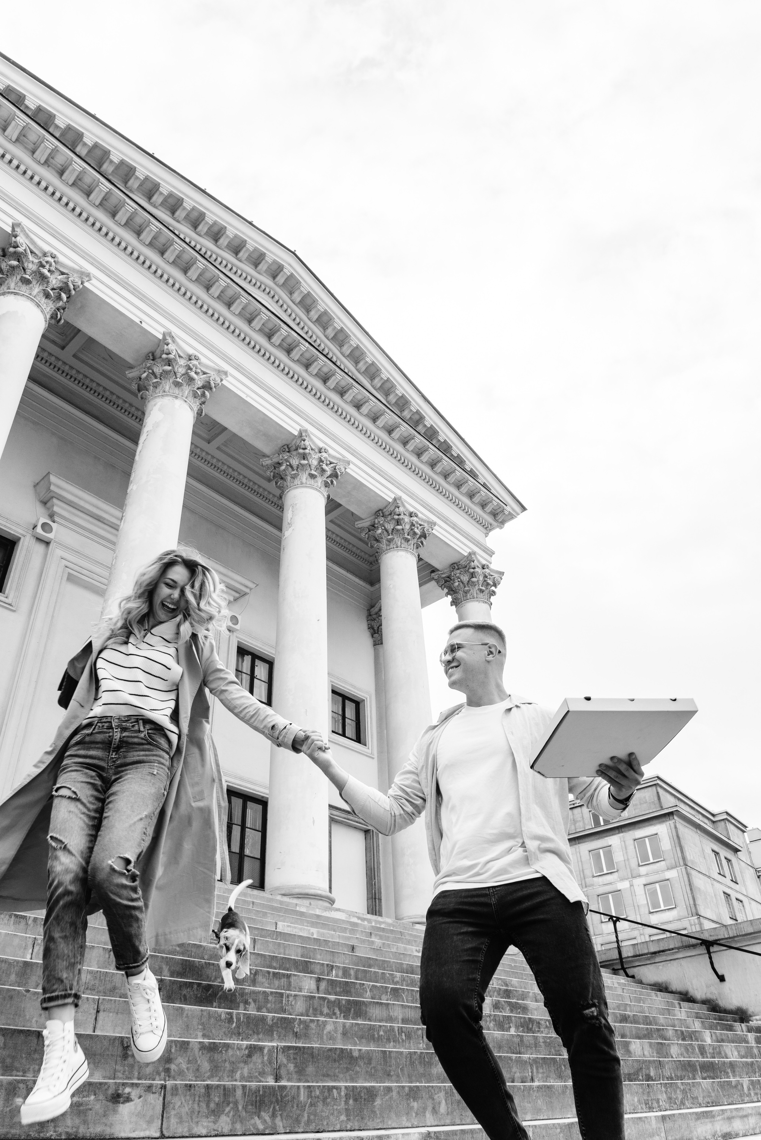 Love Story z pieskiem. NK Picture - Fotograf Lublin, Warszawa