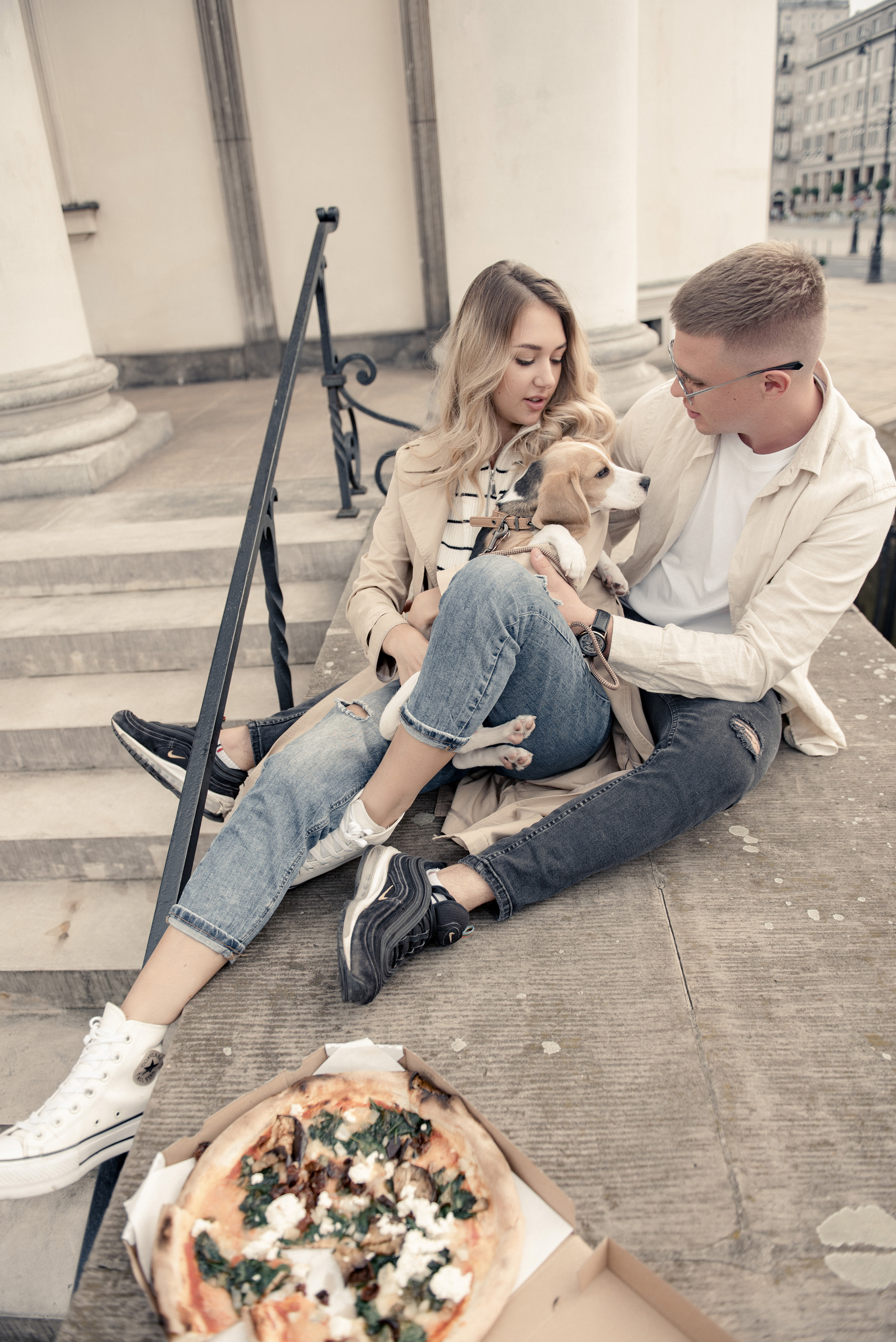 Love Story z pieskiem. NK Picture - Fotograf Lublin, Warszawa