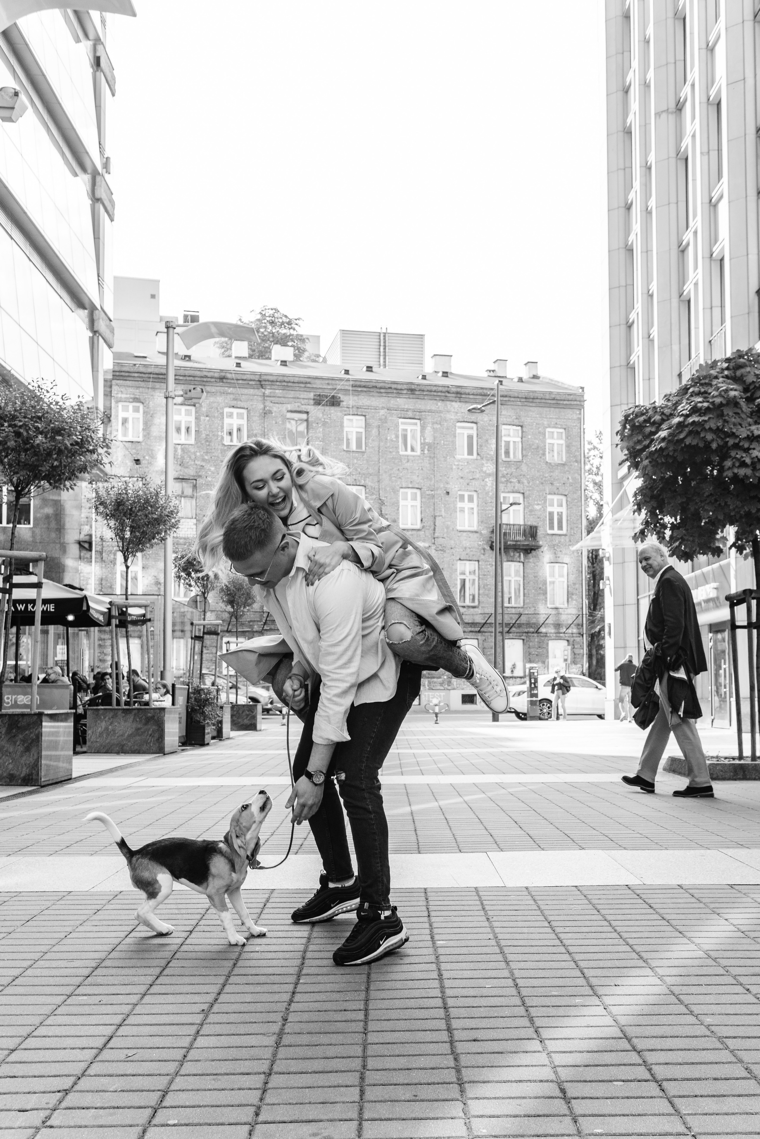 Love Story z pieskiem. NK Picture - Fotograf Lublin, Warszawa