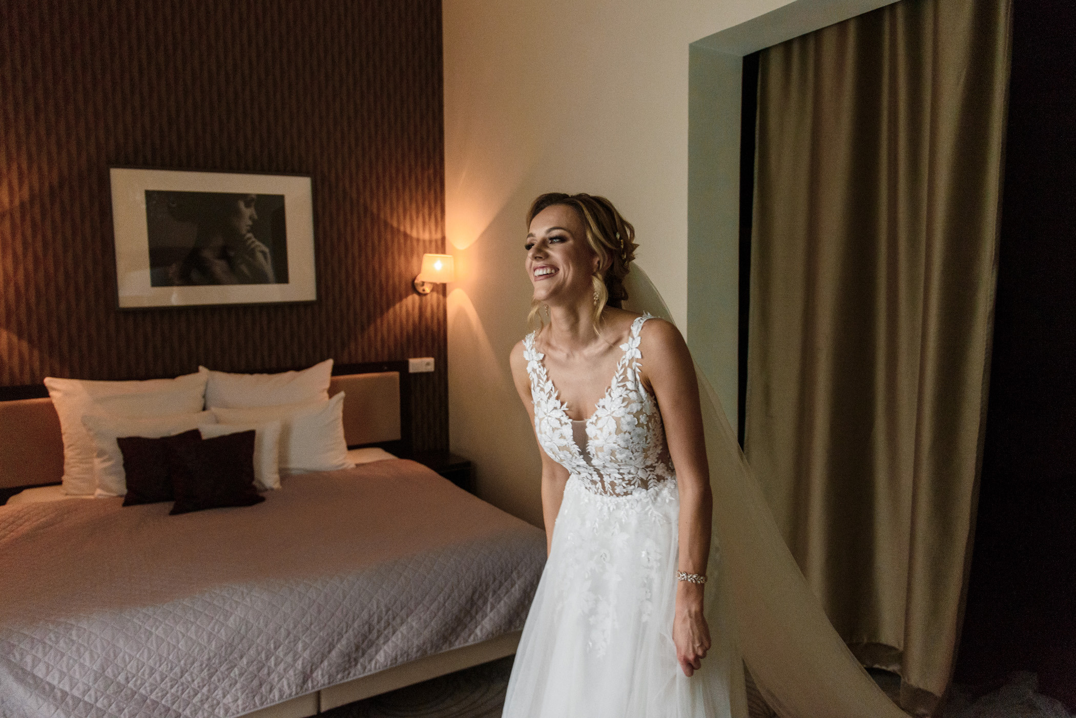 Okropna pogoda, piękna Panna młoda :). NK Picture - Fotograf Lublin, Warszawa