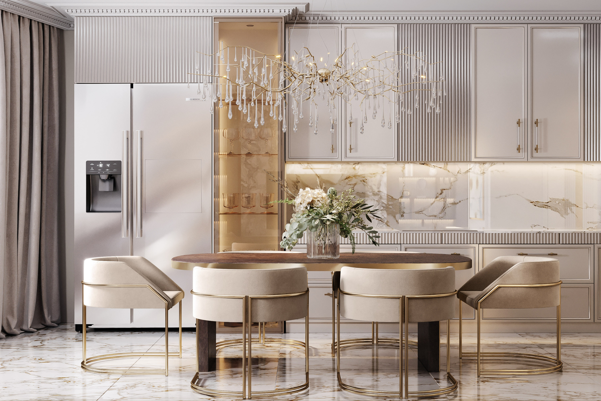 ЖК ЦАРСКАЯ ПЛОЩАДЬ 87 м². Студия Интерьерного Дизайна Artis Interiors