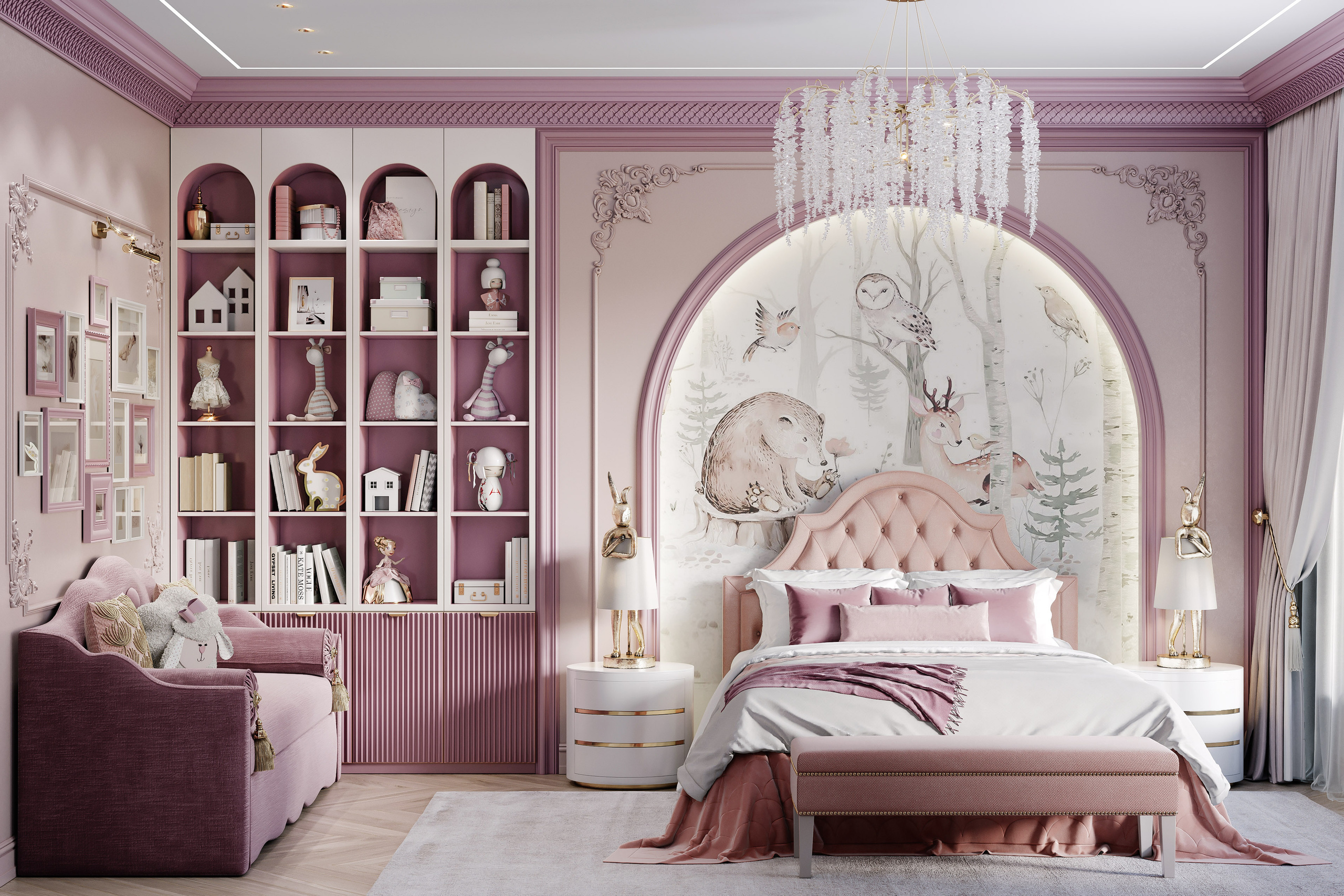 РУБЛЁВКА 500 м². Студия Интерьерного Дизайна Artis Interiors