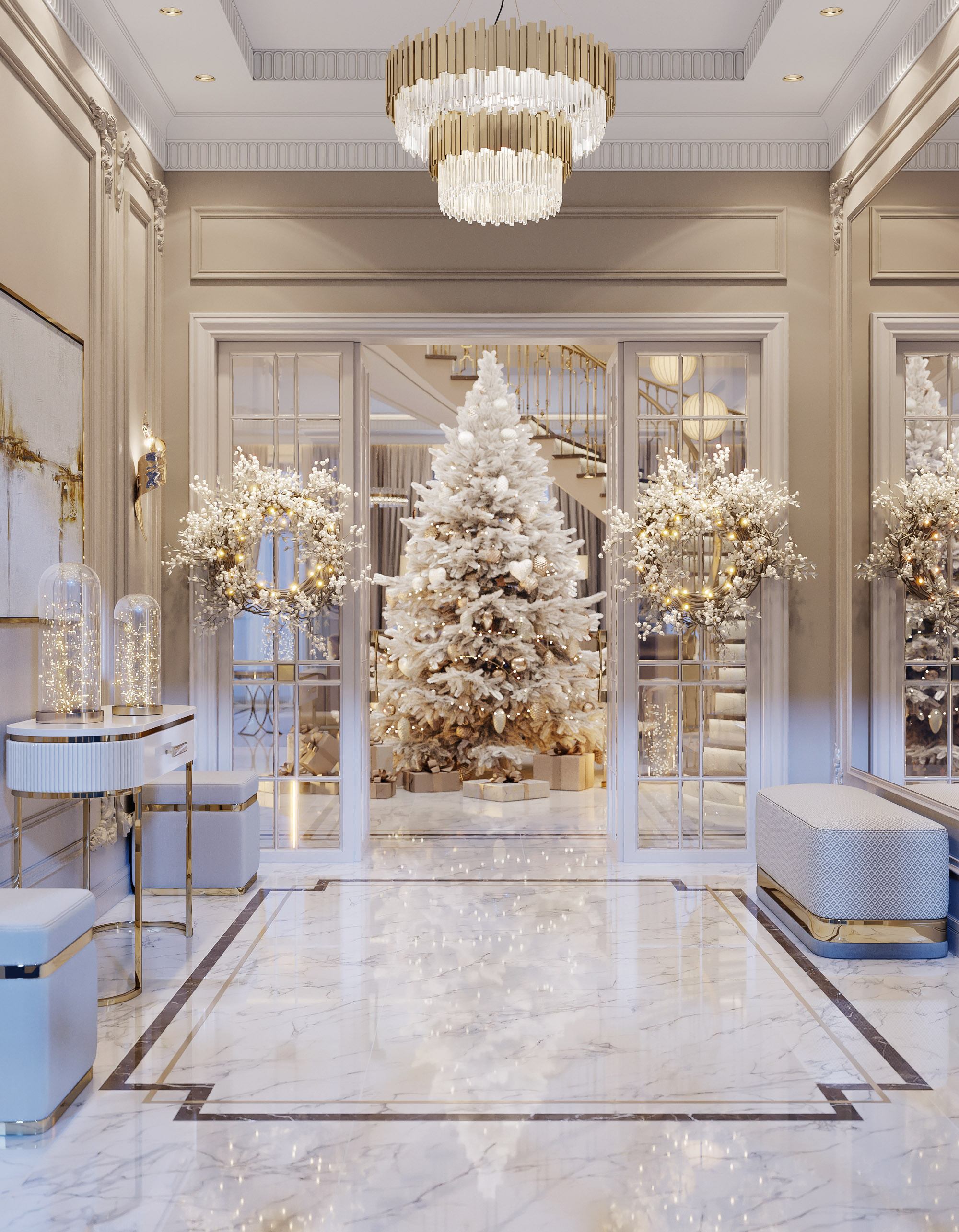 РУБЛЁВКА 500 м². Студия Интерьерного Дизайна Artis Interiors