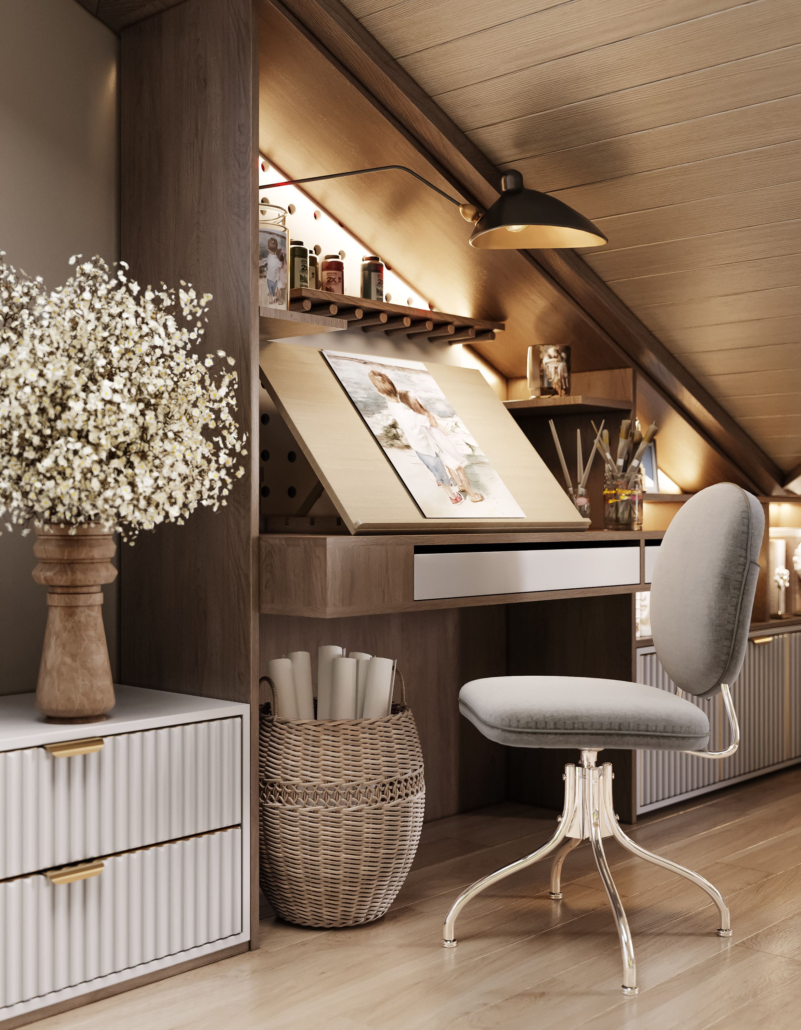 РУБЛЁВКА 500 м². Студия Интерьерного Дизайна Artis Interiors