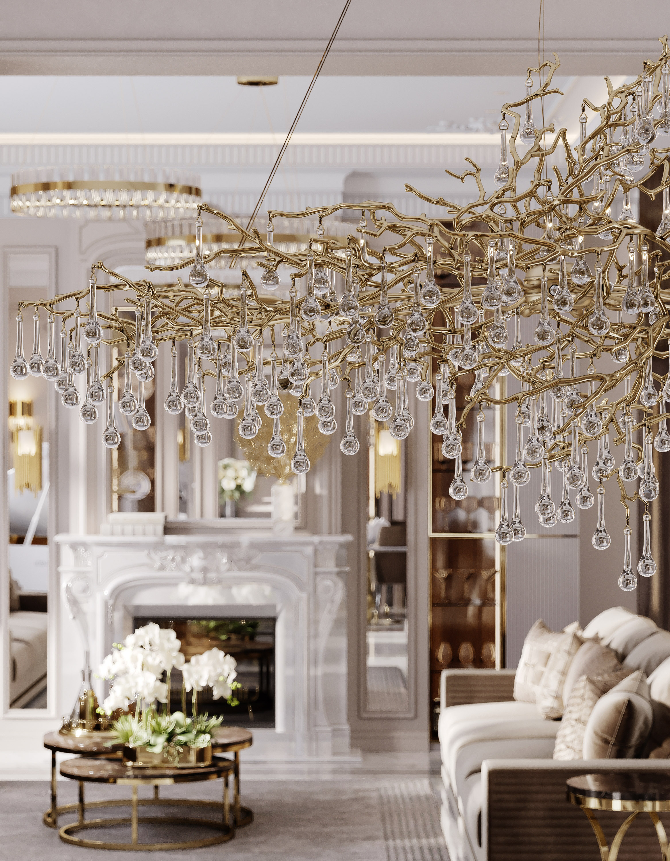 РУБЛЁВКА 500 м². Студия Интерьерного Дизайна Artis Interiors