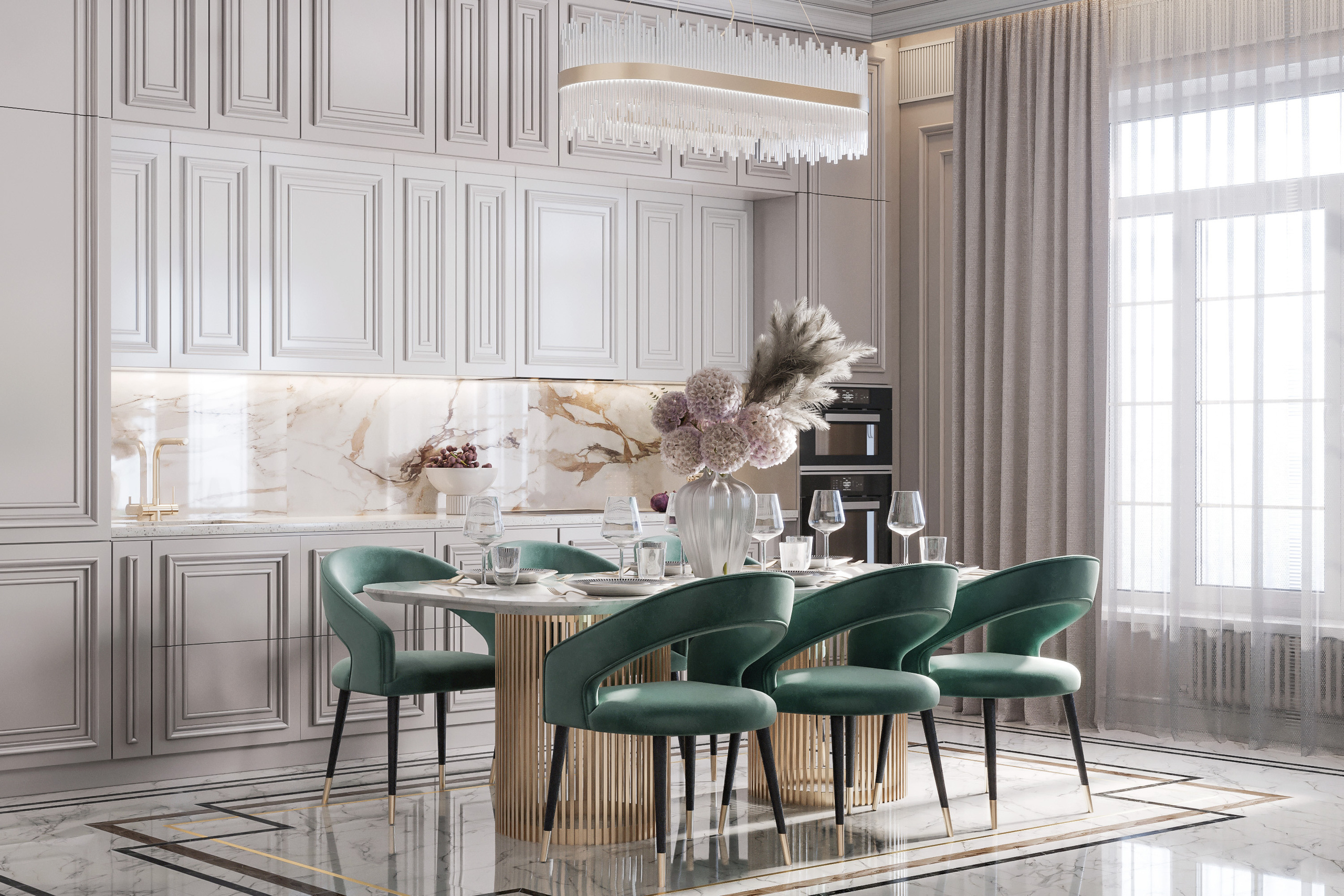 АНГЛИЙСКИЙ КВАРТАЛ 325 м². Студия Интерьерного Дизайна Artis Interiors