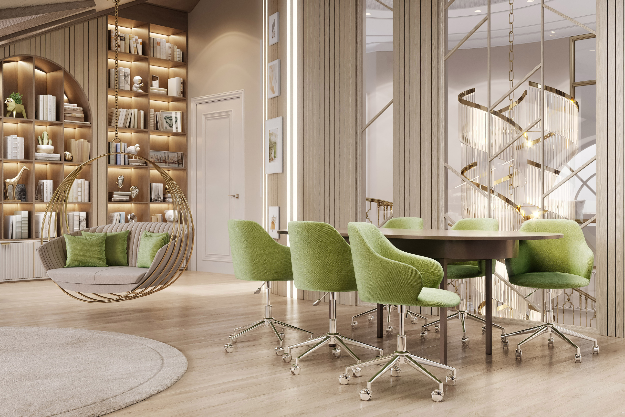 РУБЛЁВКА 500 м². Студия Интерьерного Дизайна Artis Interiors