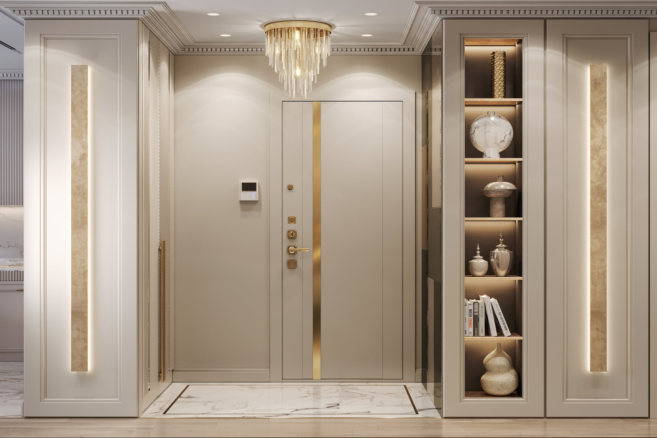 ЖК ЦАРСКАЯ ПЛОЩАДЬ 87 м². Студия Интерьерного Дизайна Artis Interiors