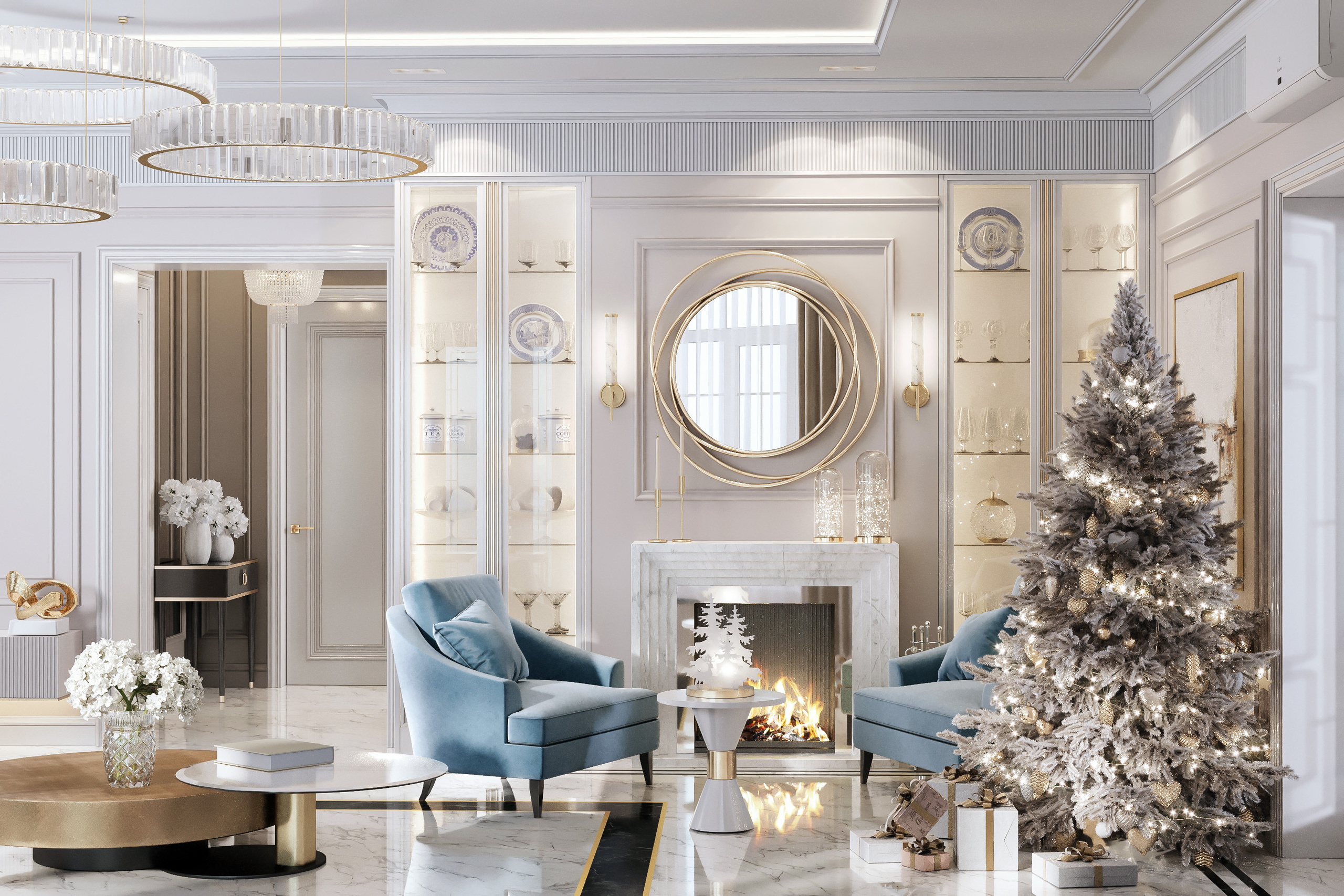 АНГЛИЙСКИЙ КВАРТАЛ 325 м². Студия Интерьерного Дизайна Artis Interiors