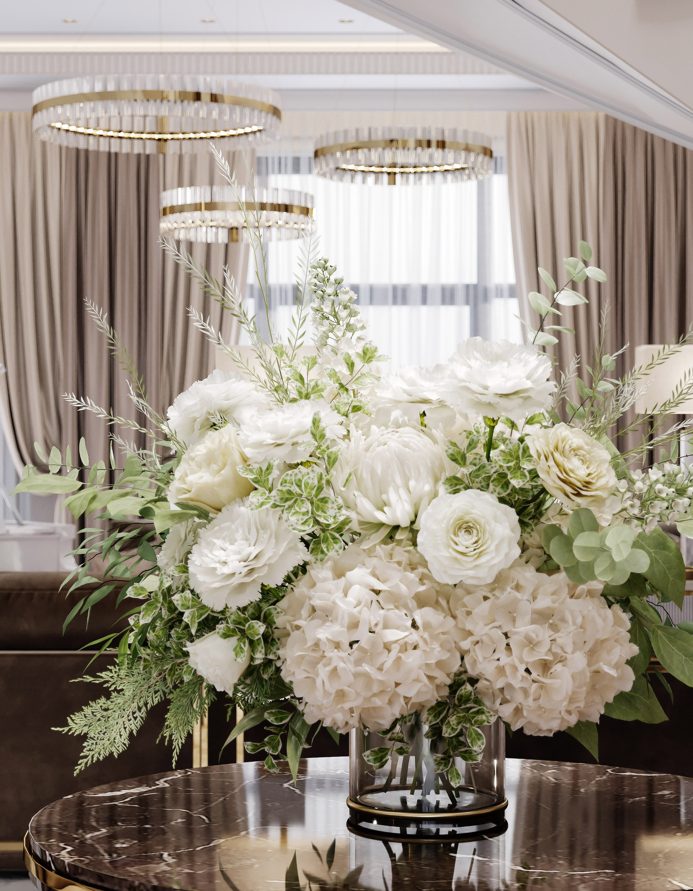 РУБЛЁВКА 500 м². Студия Интерьерного Дизайна Artis Interiors