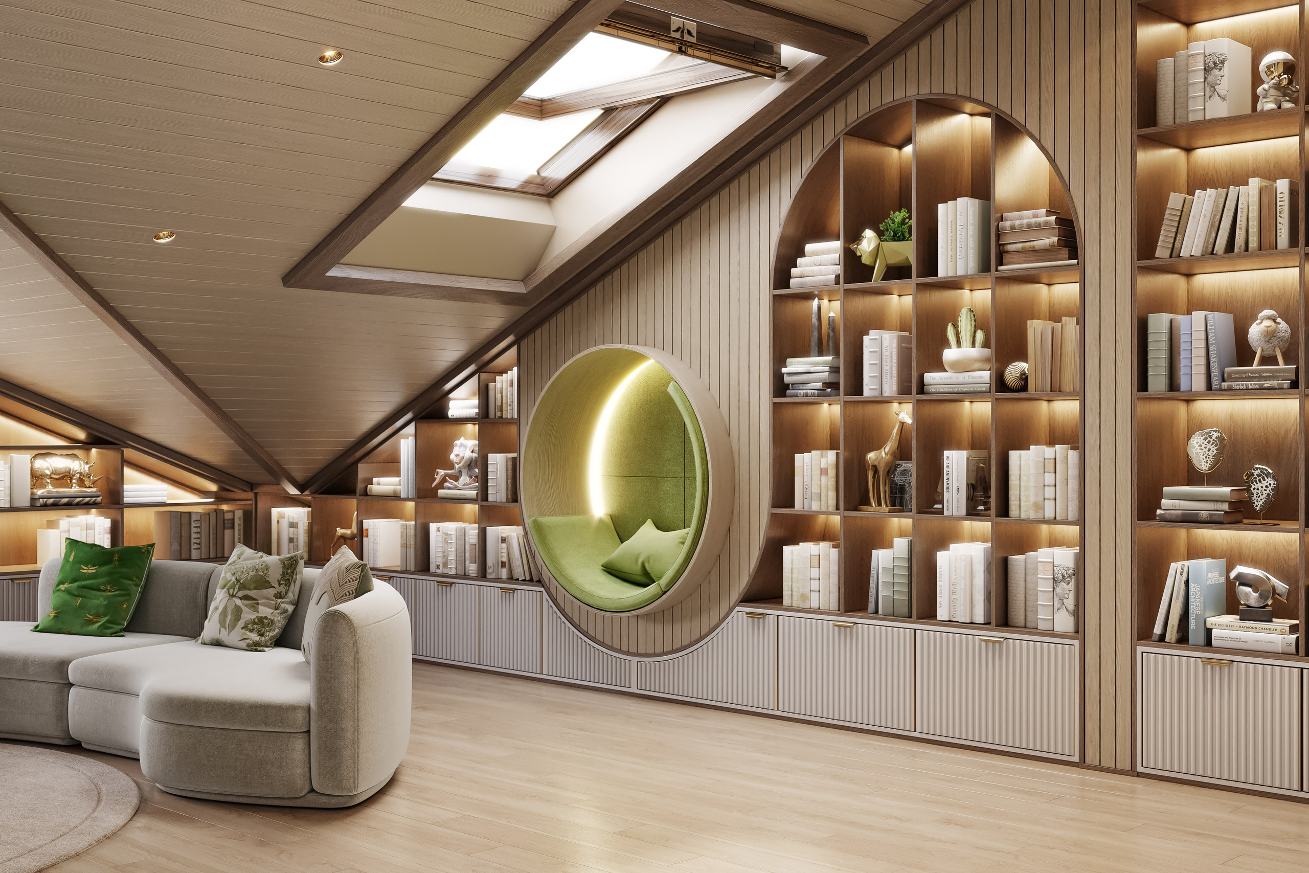 РУБЛЁВКА 500 м². Студия Интерьерного Дизайна Artis Interiors