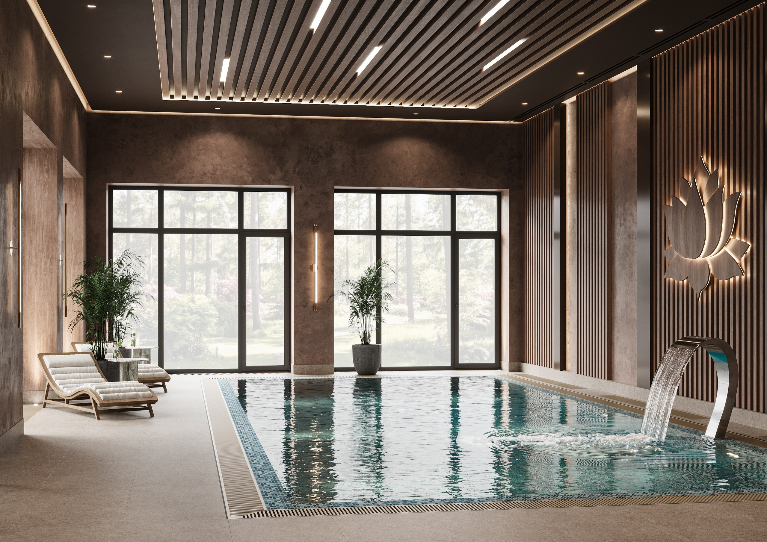 БАССЕЙН 135 М². Студия Интерьерного Дизайна Artis Interiors